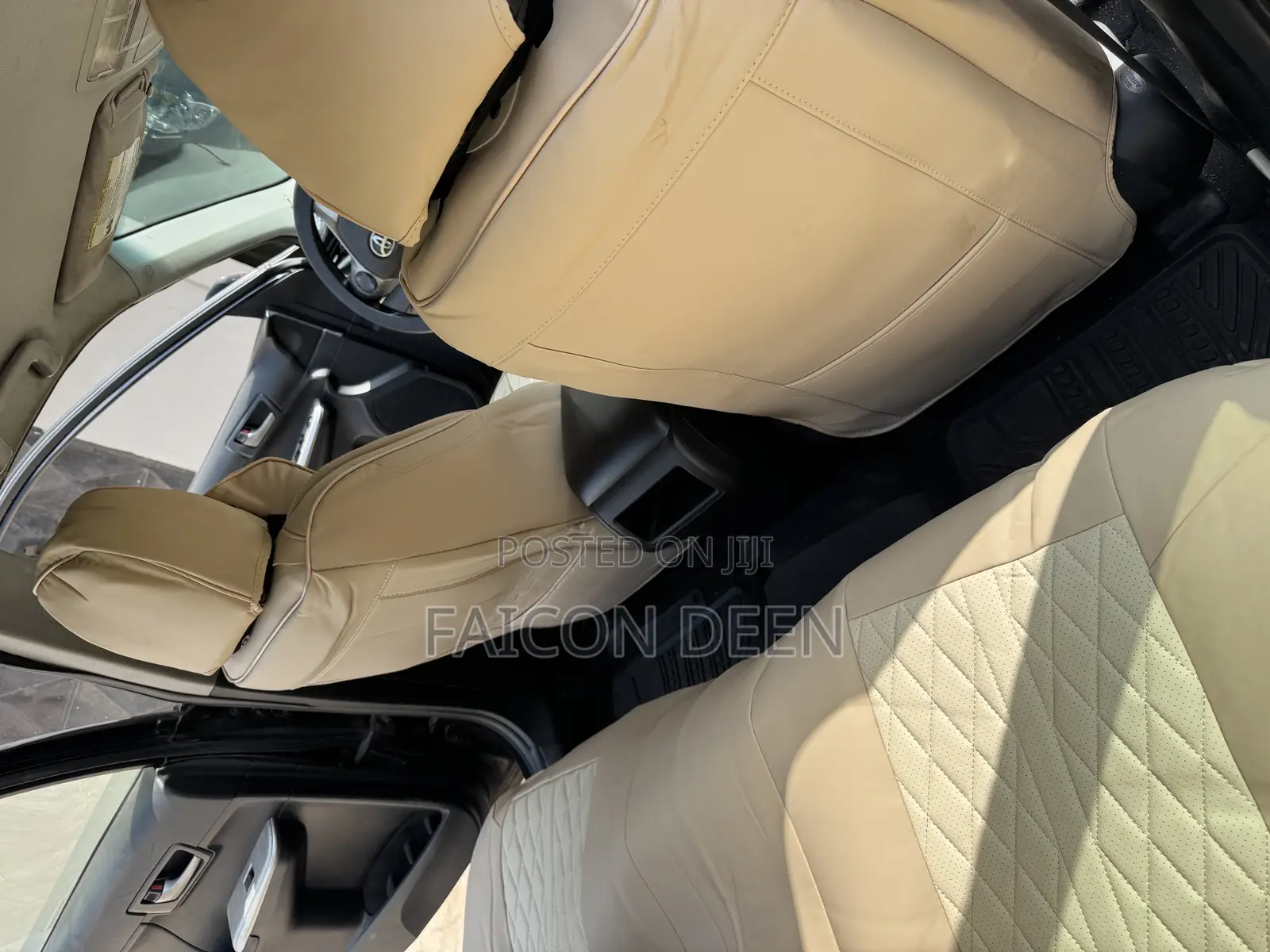 Simple Fit Premium Leather Finish Front and Back Car Seat Covers