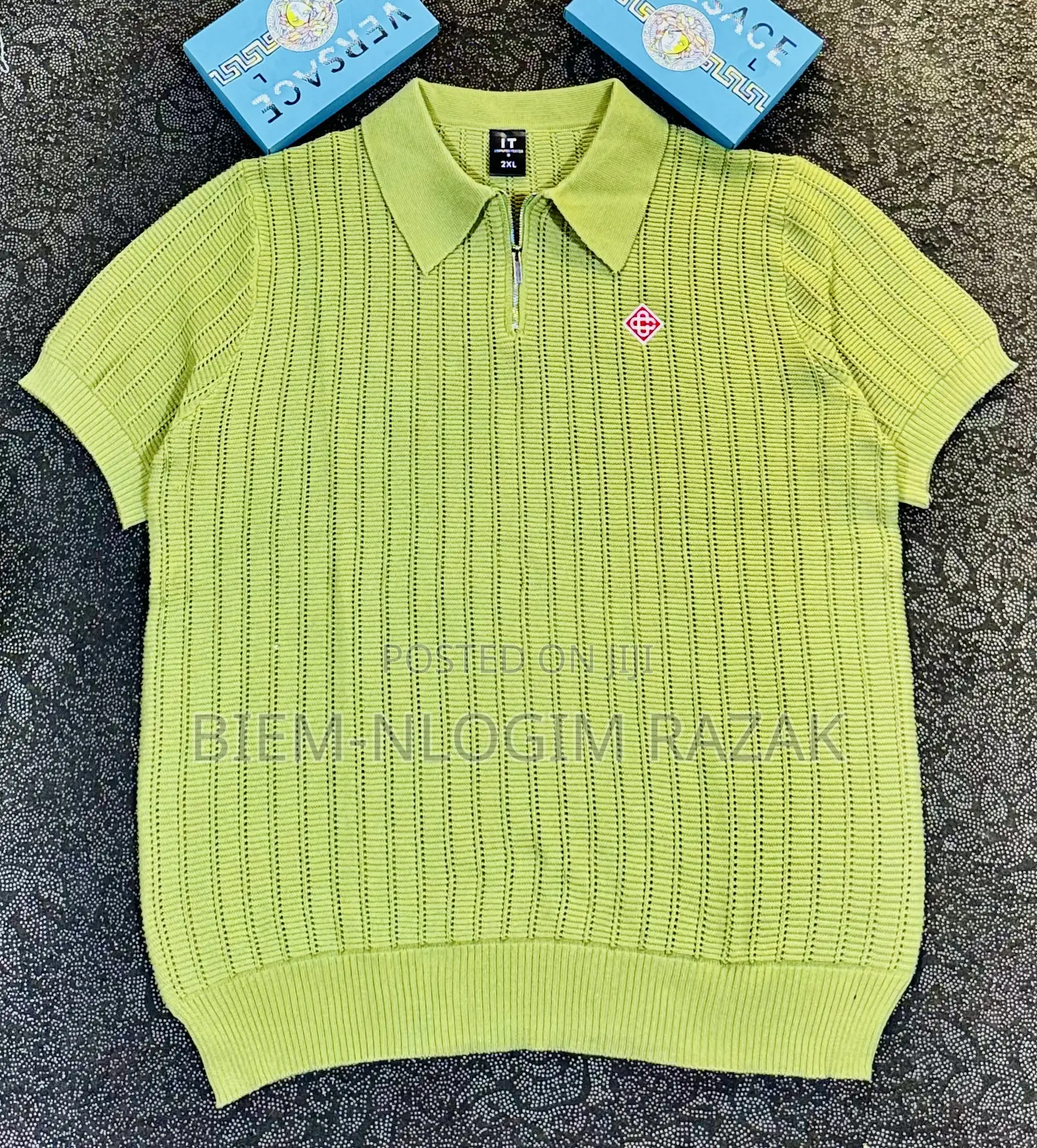 Topmost Quality Turkish Casual Zip Sweater Club Tops Available in Stoc