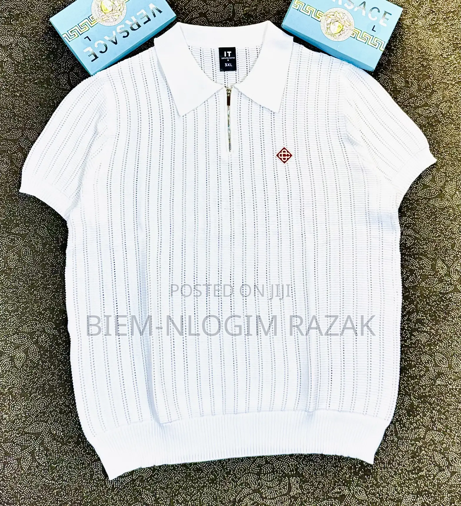 Topmost Quality Turkish Casual Zip Sweater Club Tops Available in Stoc