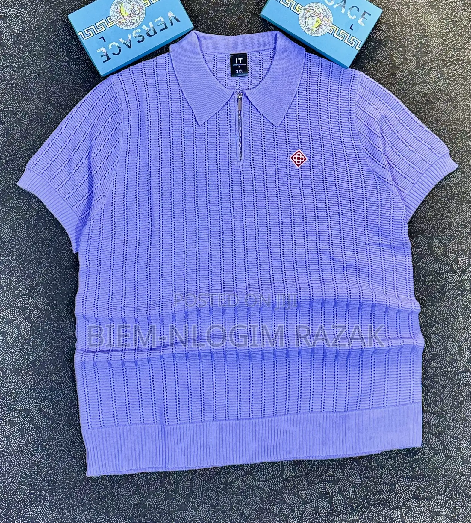 Topmost Quality Turkish Casual Zip Sweater Club Tops Available in Stoc