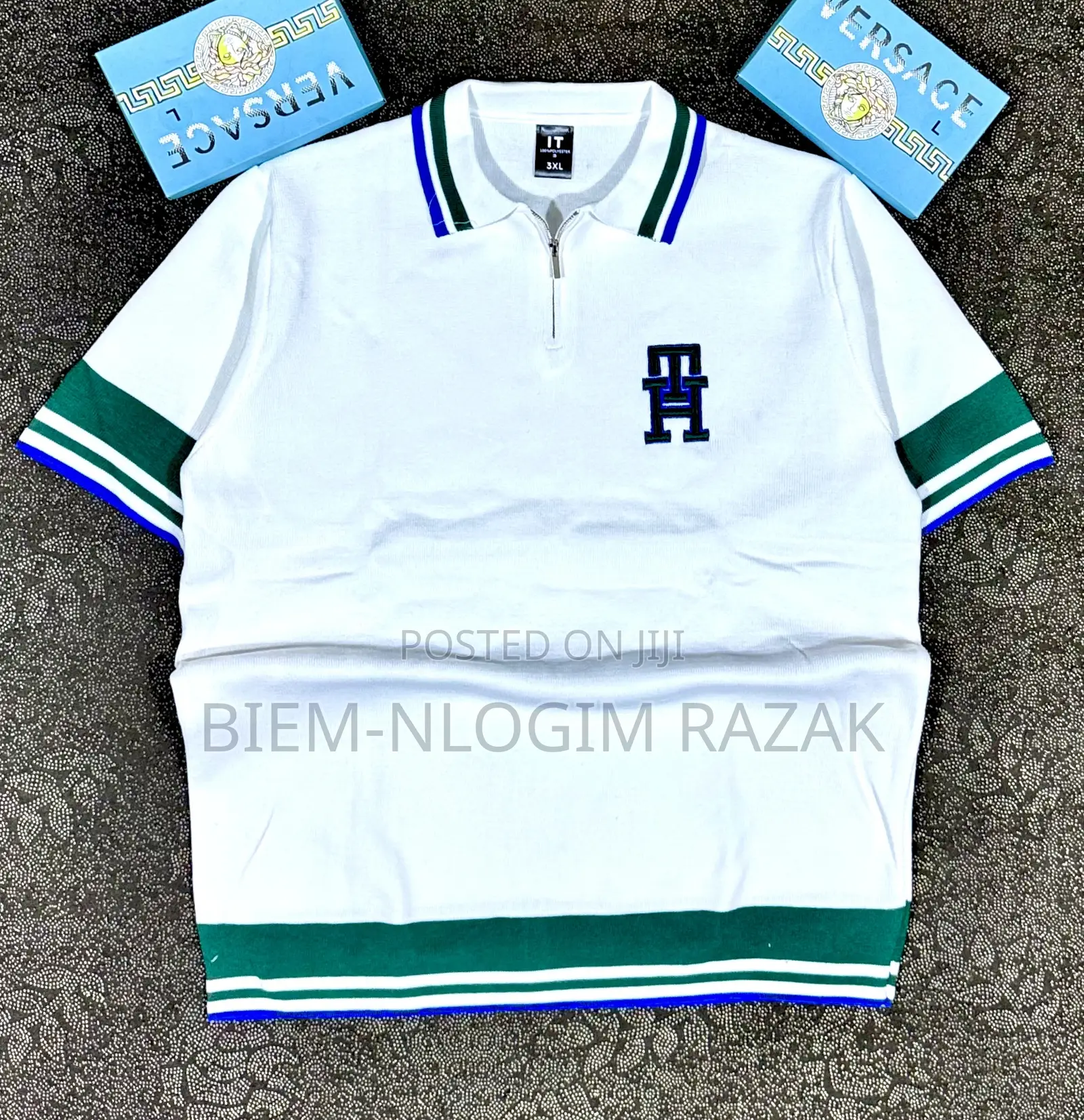 Topmost Quality Turkish Casual Zip Sweater Club Tops Available in Stoc