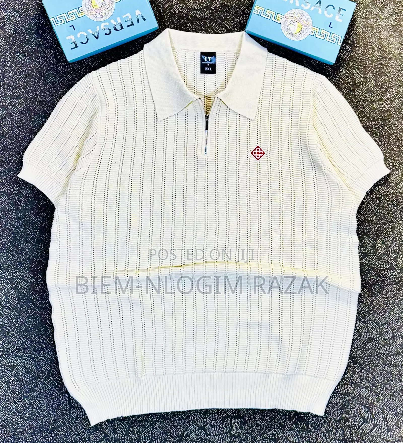 Topmost Quality Turkish Casual Zip Sweater Club Tops Available in Stoc