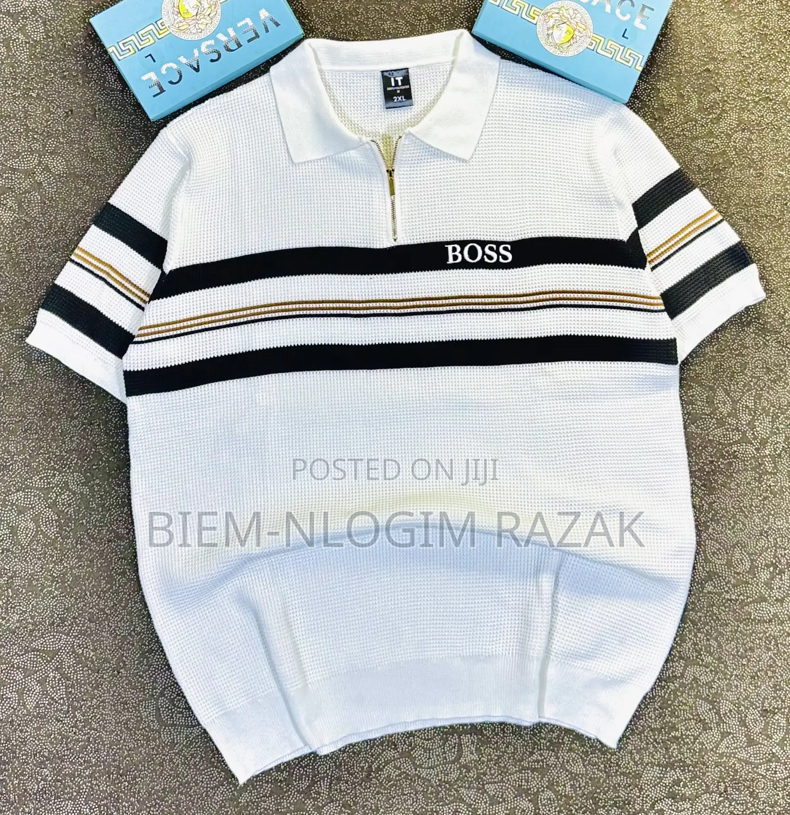 Topmost Quality Turkish Casual Zip Sweater Club Tops Available in Stoc