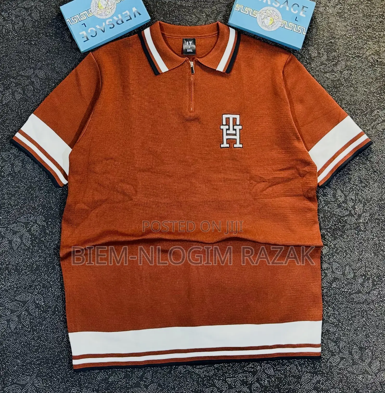 Topmost Quality Turkish Casual Zip Sweater Club Tops Available in Stoc