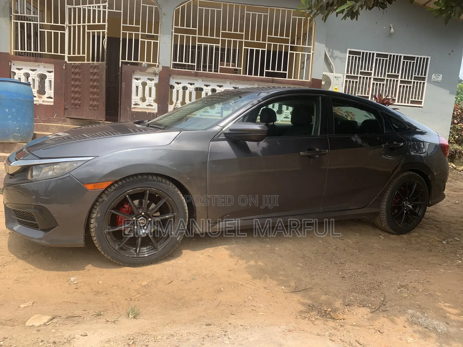 Honda Civic LX 4dr Sedan (2.0L 4cyl) 2017 Gray