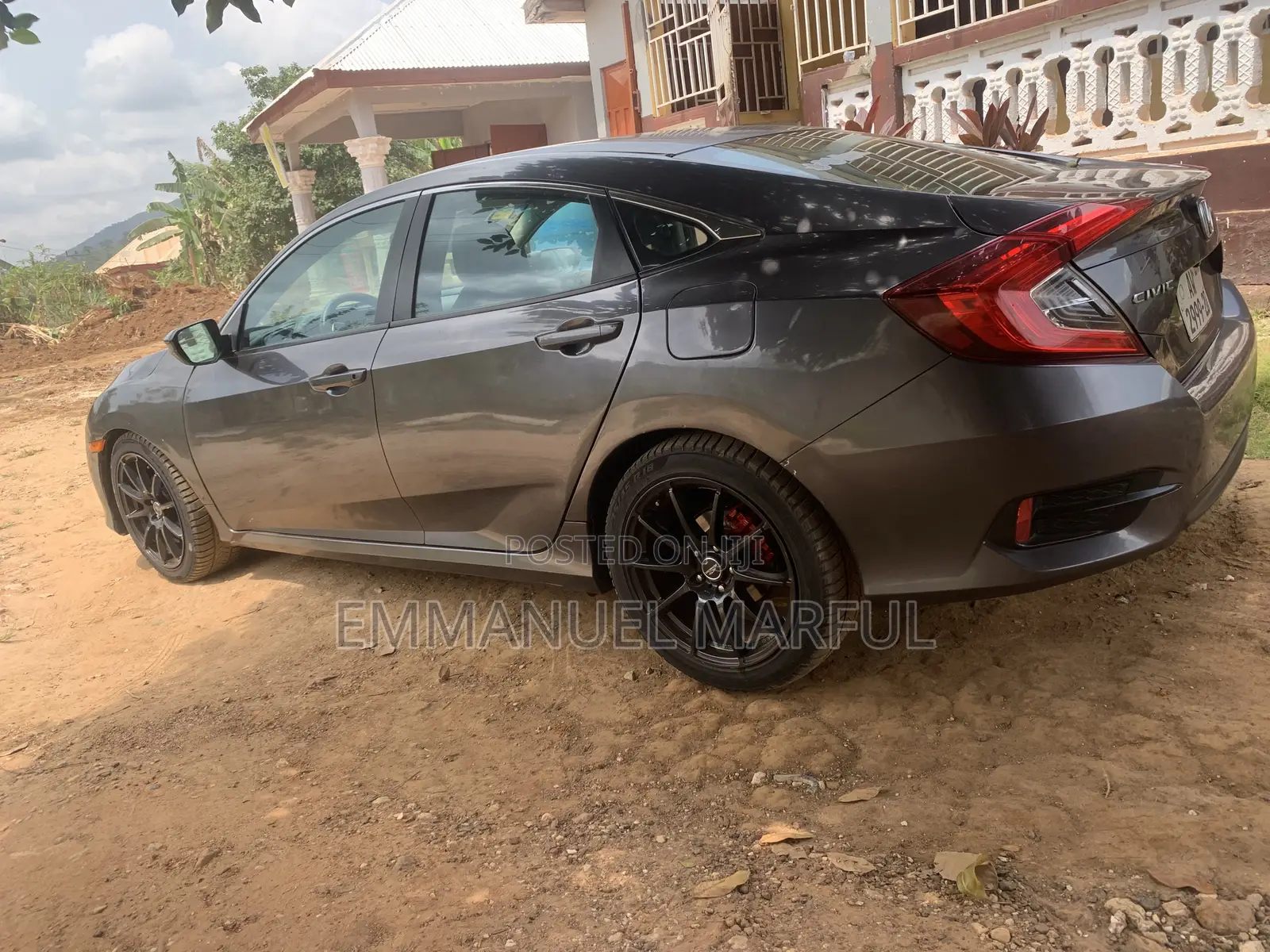 Honda Civic LX 4dr Sedan (2.0L 4cyl) 2017 Gray