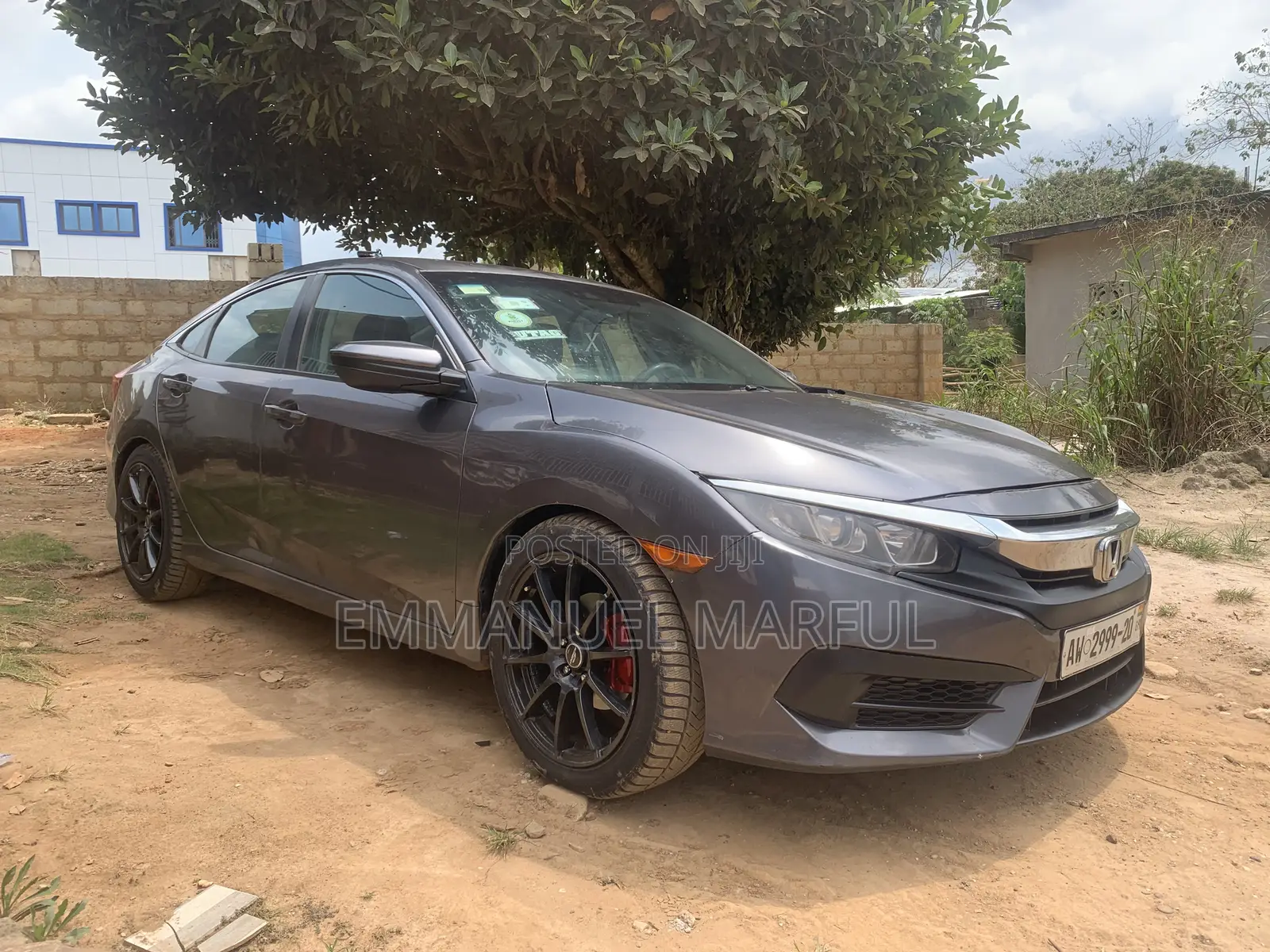Honda Civic LX 4dr Sedan (2.0L 4cyl) 2017 Gray