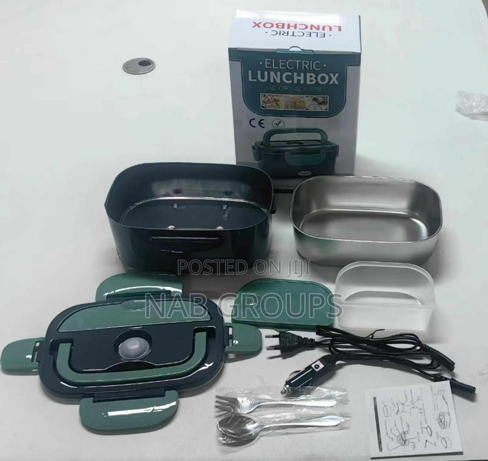 80w Electric Lunch Box With Car Plug