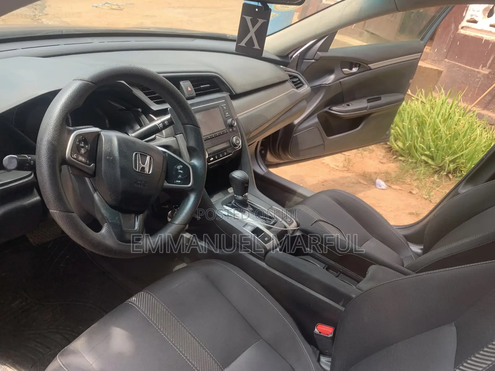 Honda Civic LX 4dr Sedan (2.0L 4cyl) 2017 Gray