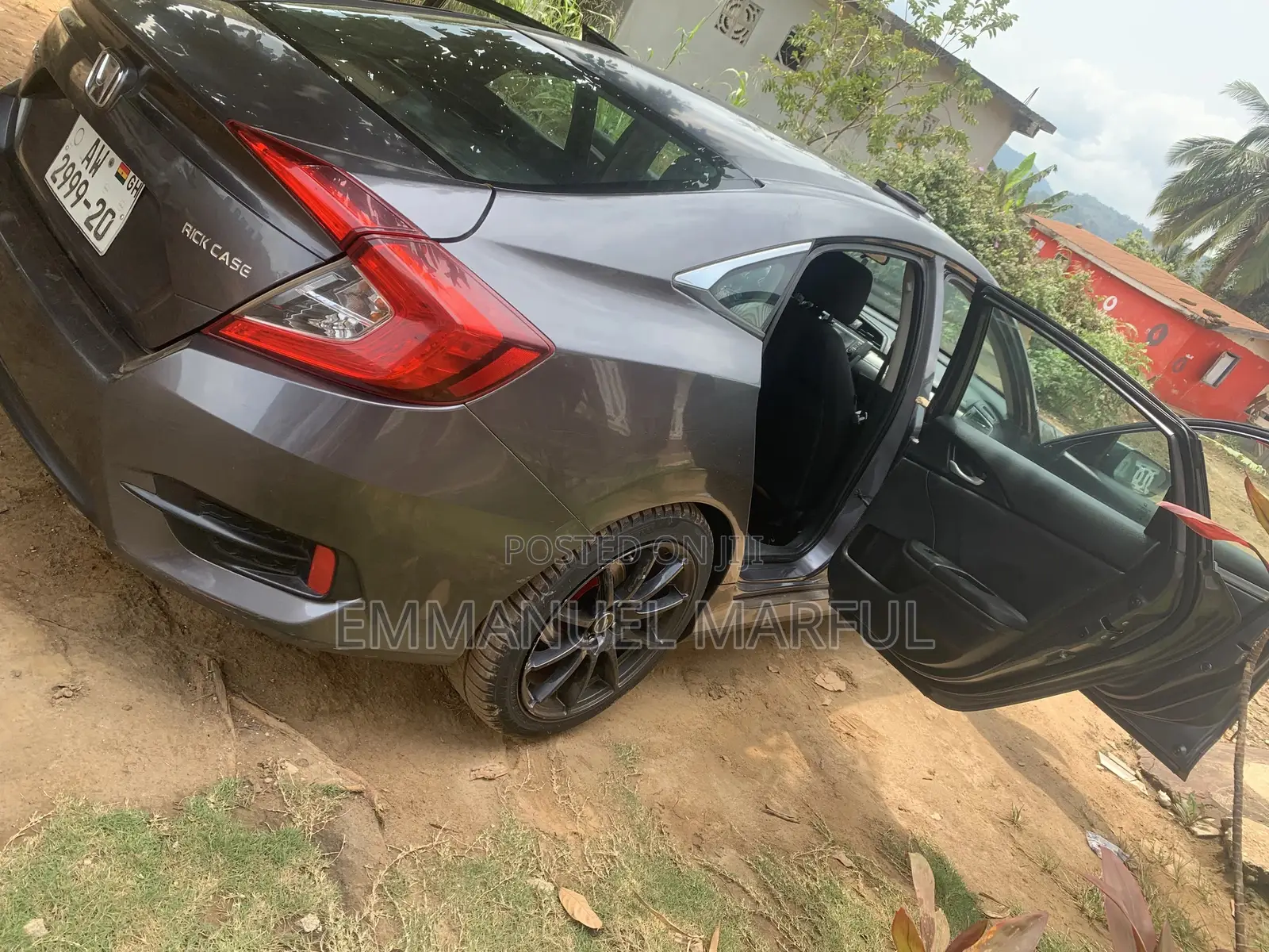 Honda Civic LX 4dr Sedan (2.0L 4cyl) 2017 Gray