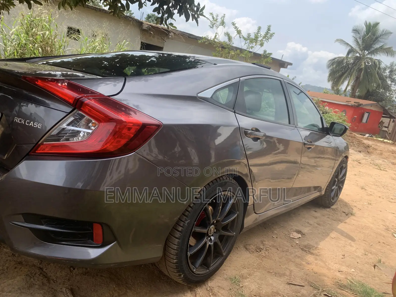 Honda Civic LX 4dr Sedan (2.0L 4cyl) 2017 Gray
