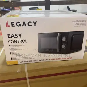 Legacy 20l Microwave Oven With Grill Black