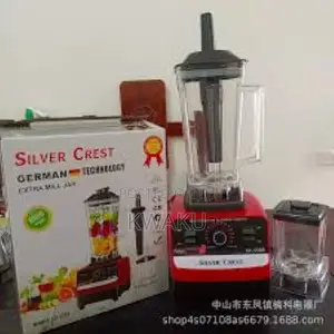 Silver Crest 2 in 1 Multipurpose Electric Blender- Red/Black