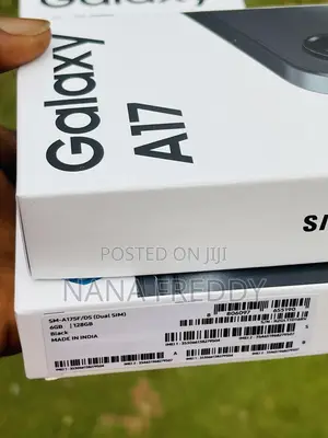 New Samsung Galaxy A17 128 GB Black