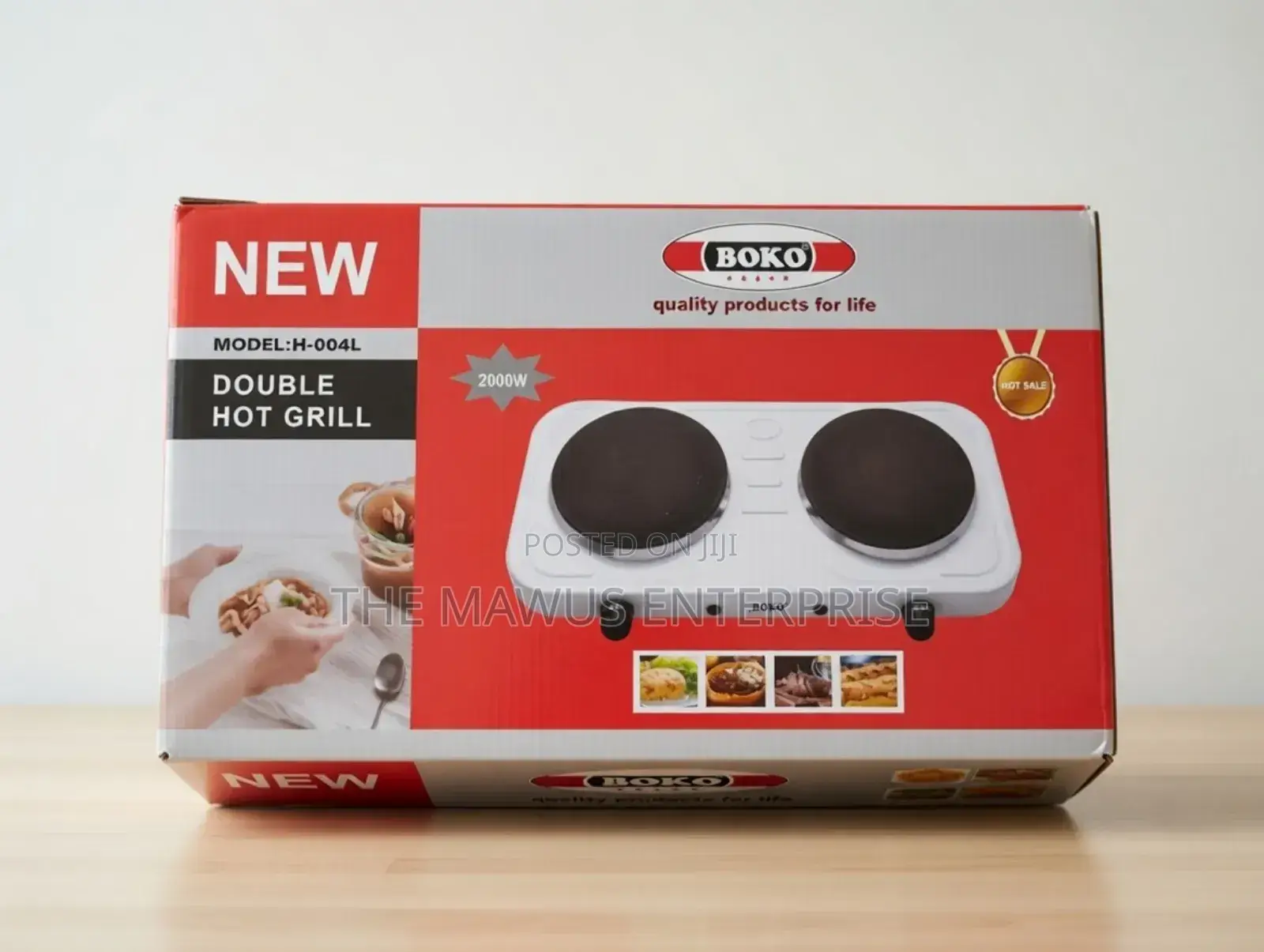 Boko Double Hot Plate