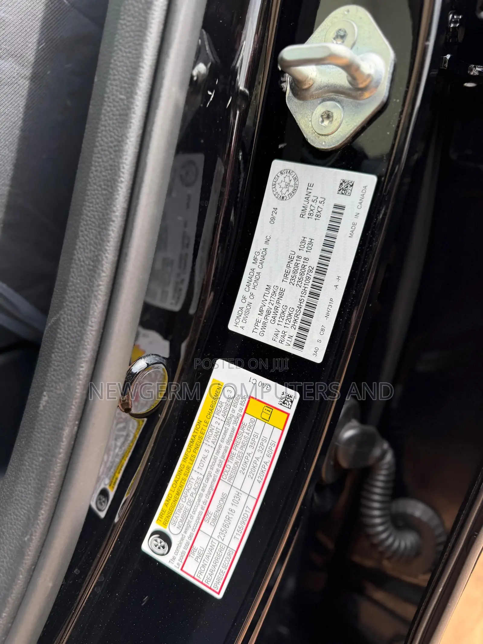 Honda CR-V 2025 Black