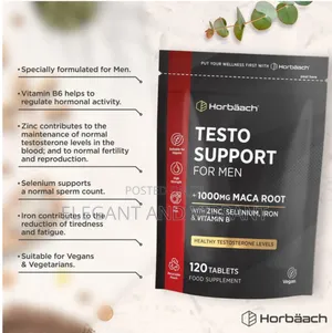 Testosterone Support Boost for Men