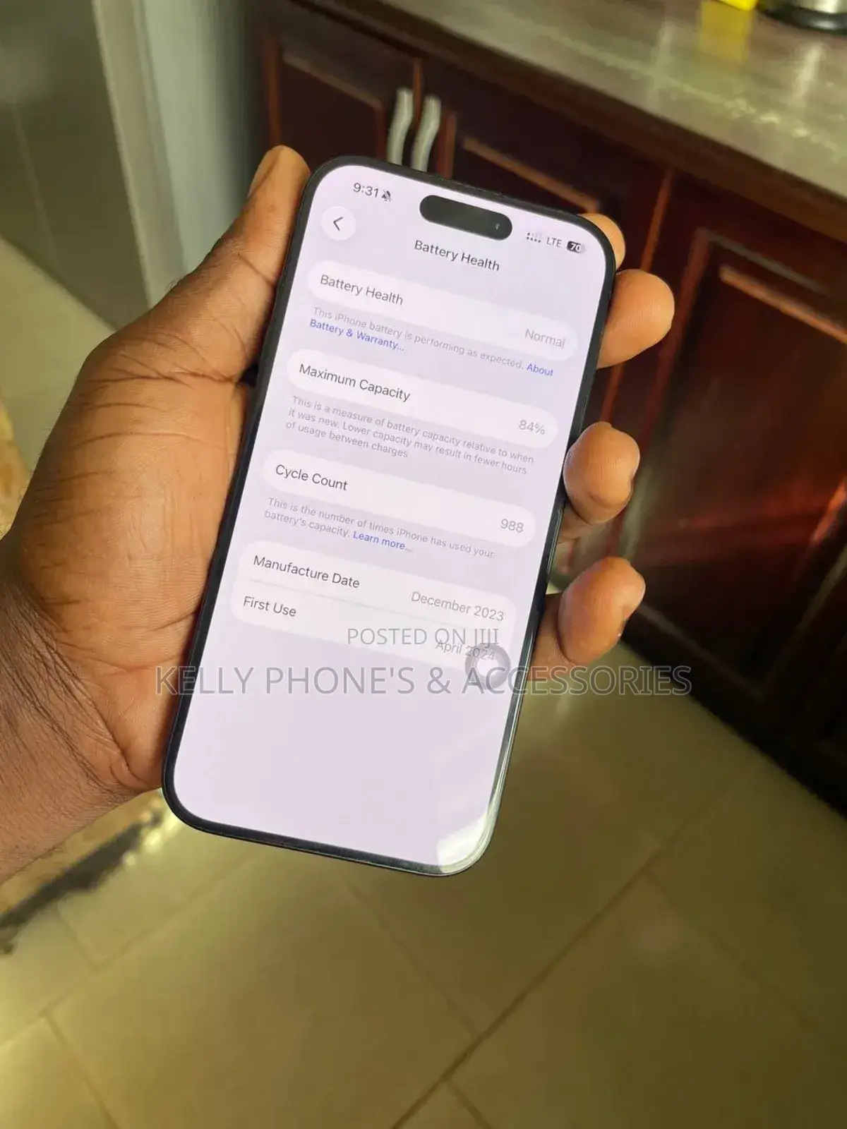 Apple iPhone 15 Pro 256 GB Black