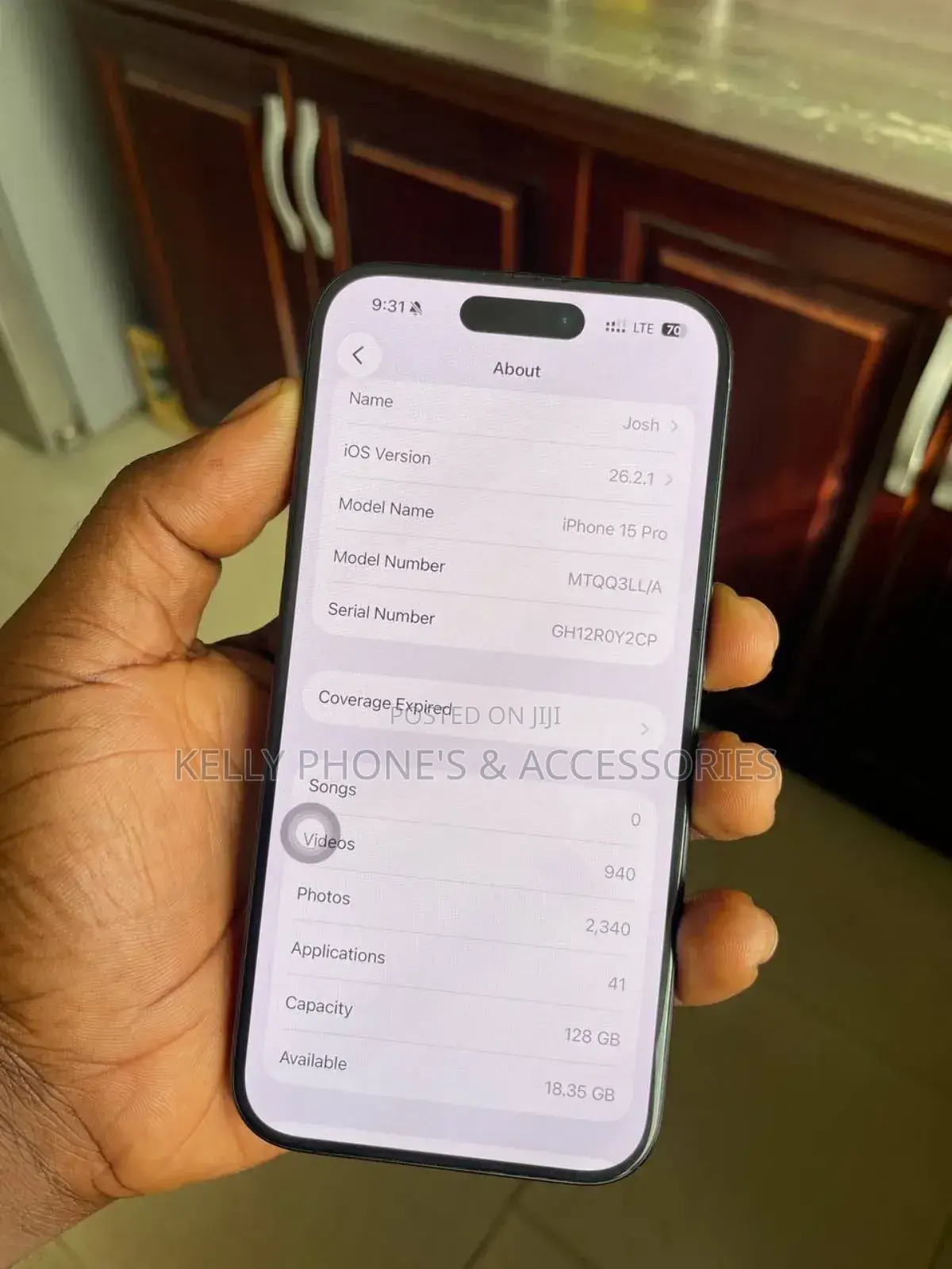 Apple iPhone 15 Pro 256 GB Black