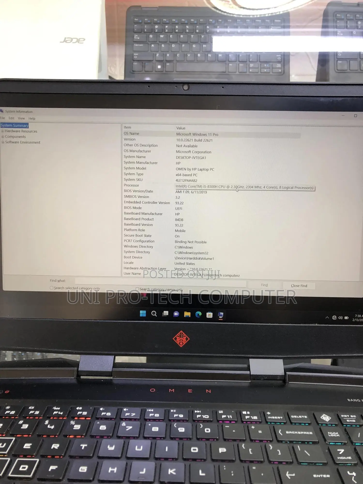 Laptop HP Omen 15 16GB Intel Core I5 HDD+SSD 1T