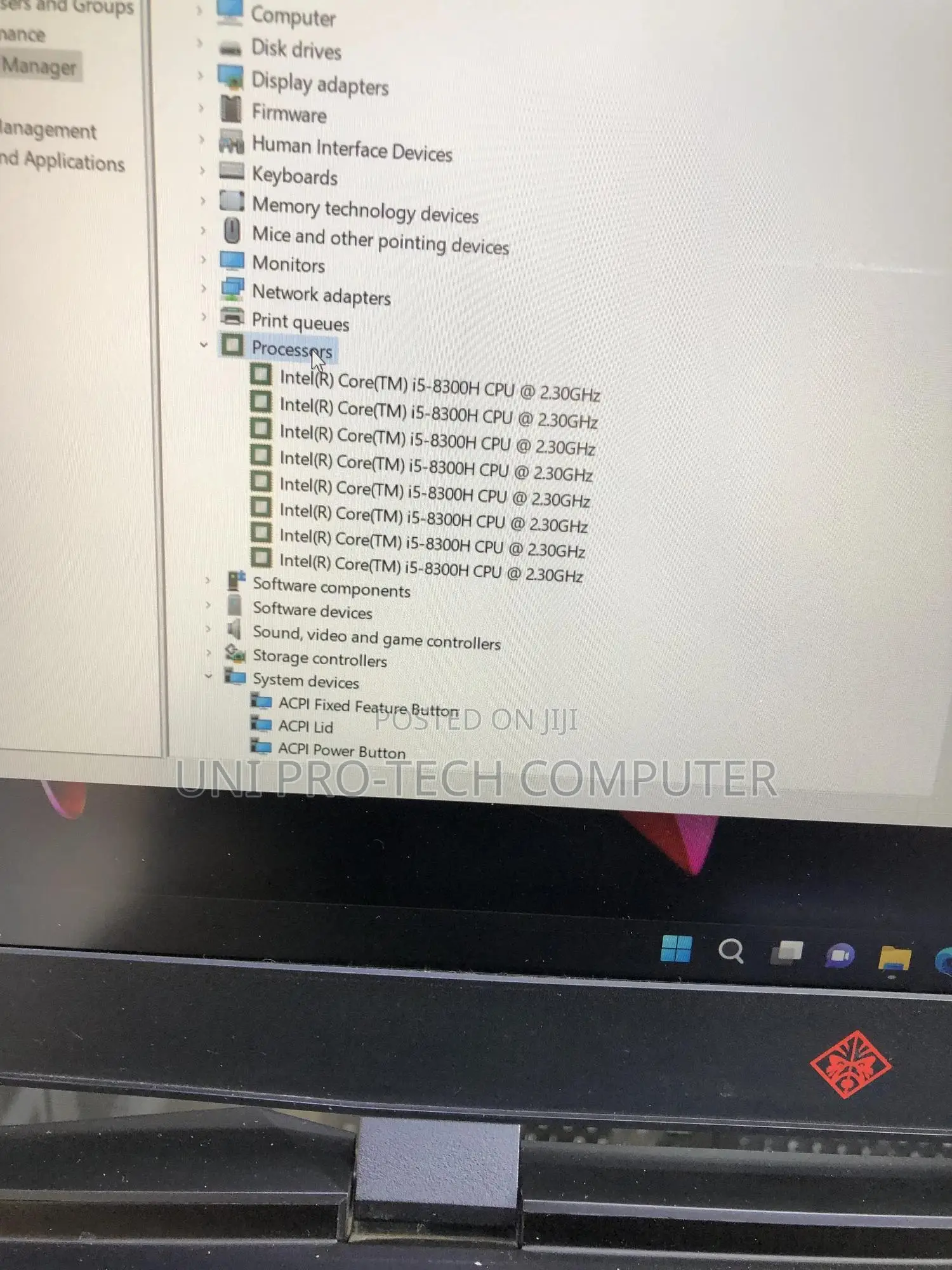 Laptop HP Omen 15 16GB Intel Core I5 HDD+SSD 1T