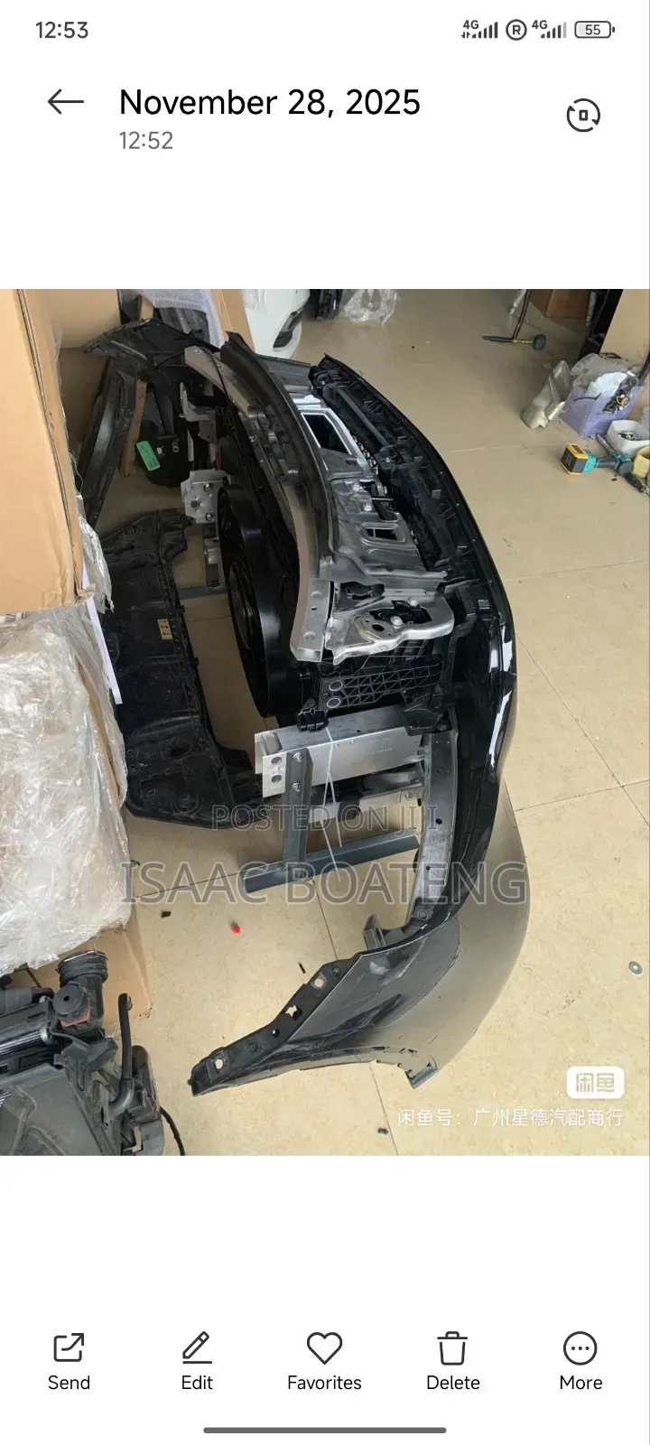 Mercedes Benz GLC 2024 Complete Front Cut