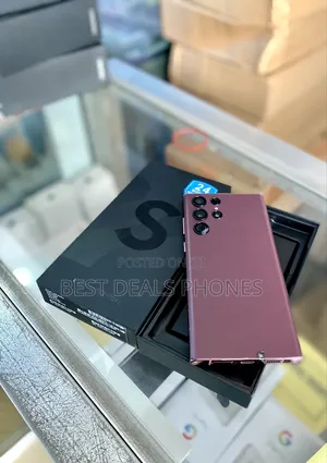 New Samsung Galaxy S22 Ultra 5G 256 GB Rose Gold