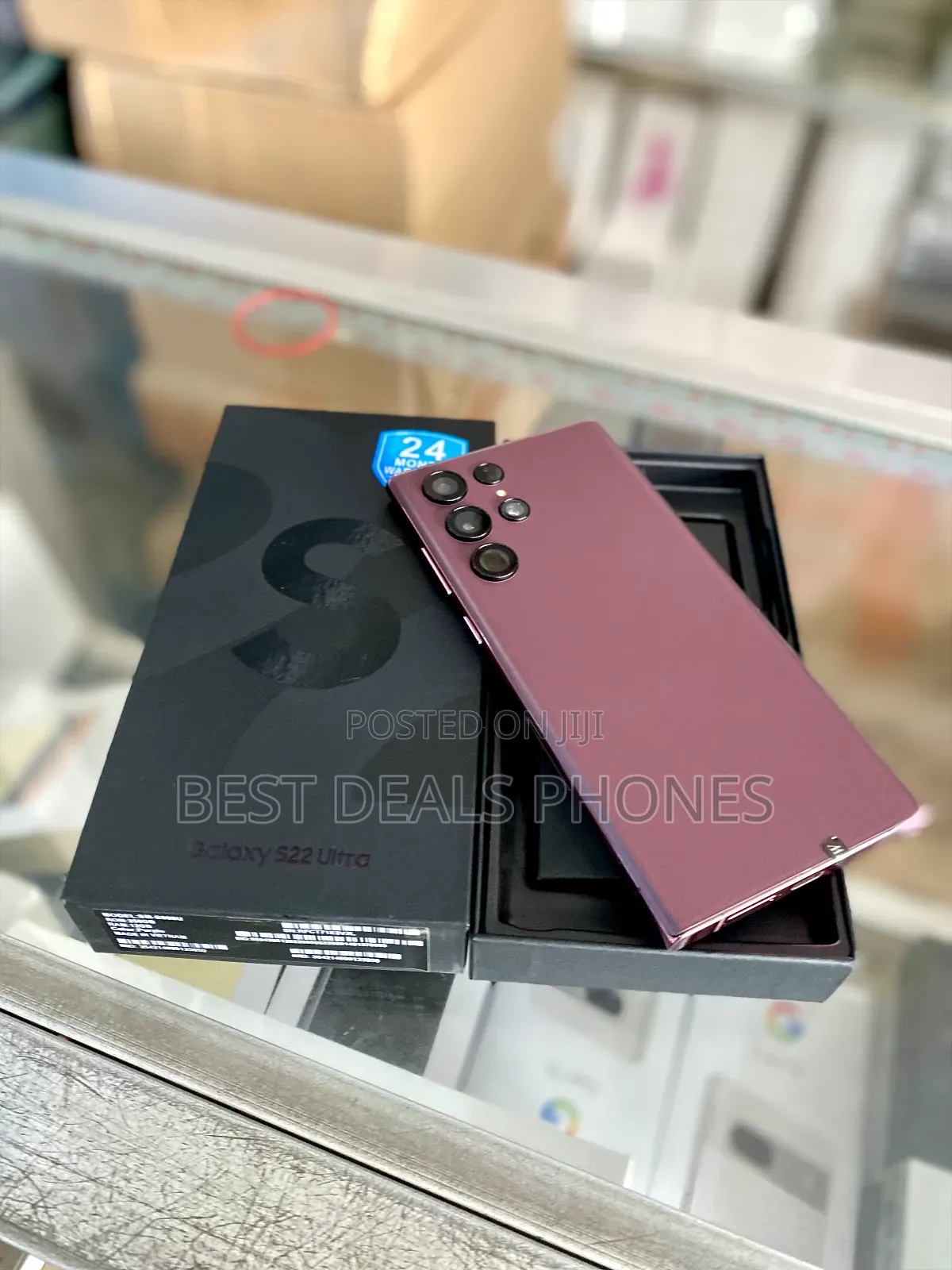 New Samsung Galaxy S22 Ultra 5G 256 GB Rose Gold