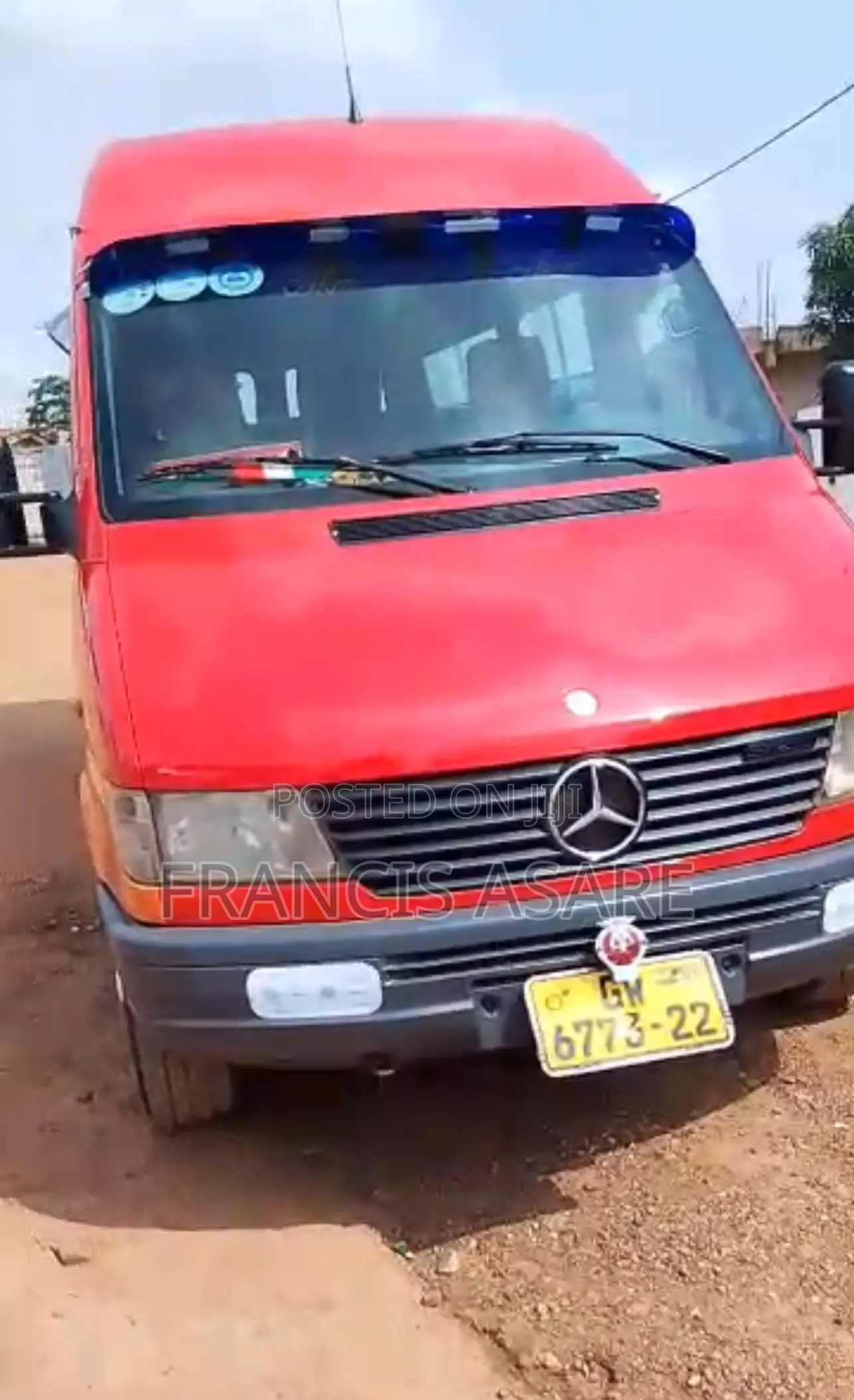 Mercedes-Benz Sprinter 2007 Red