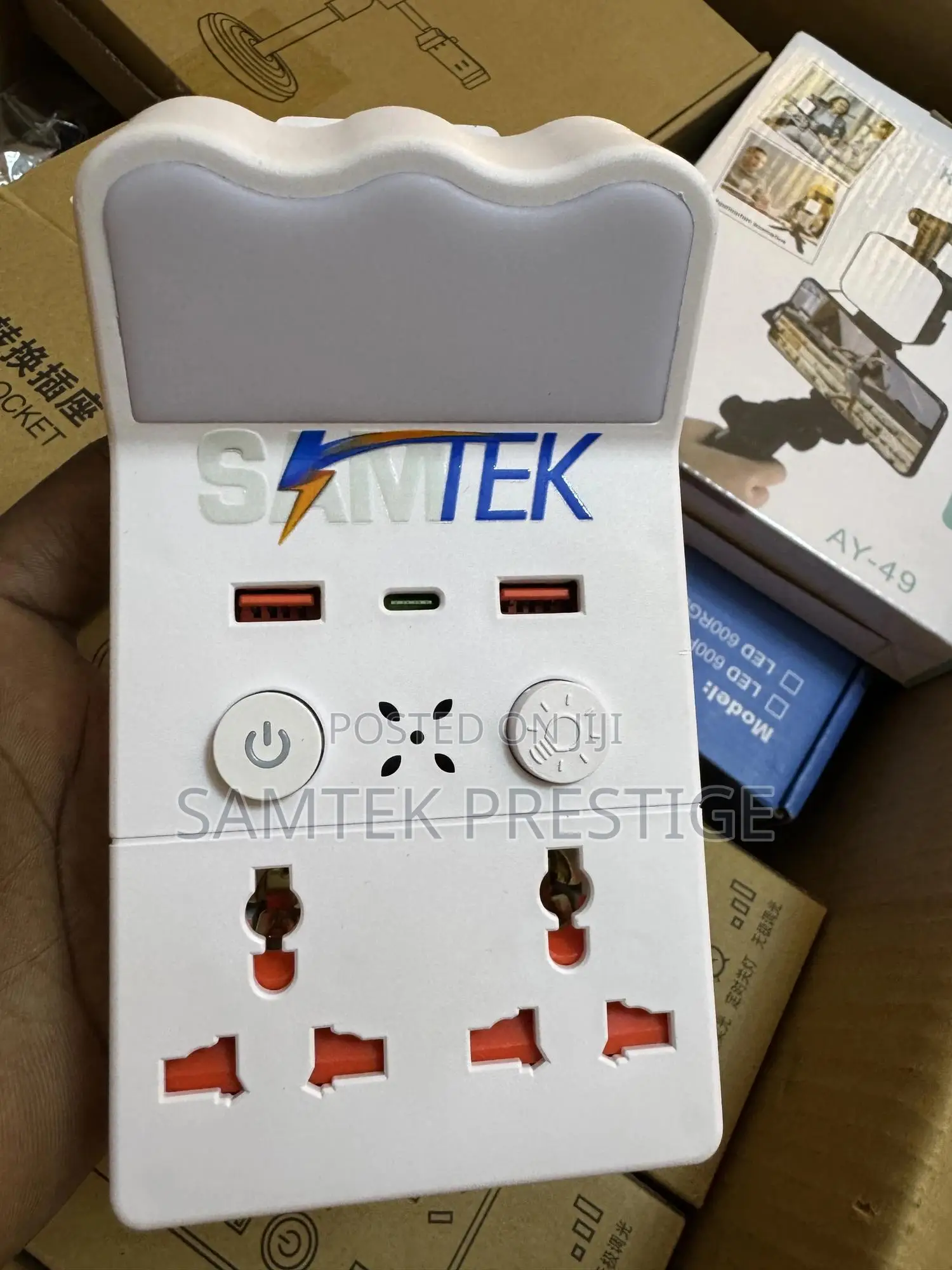 Multi-functional Industrial Wall Socket
