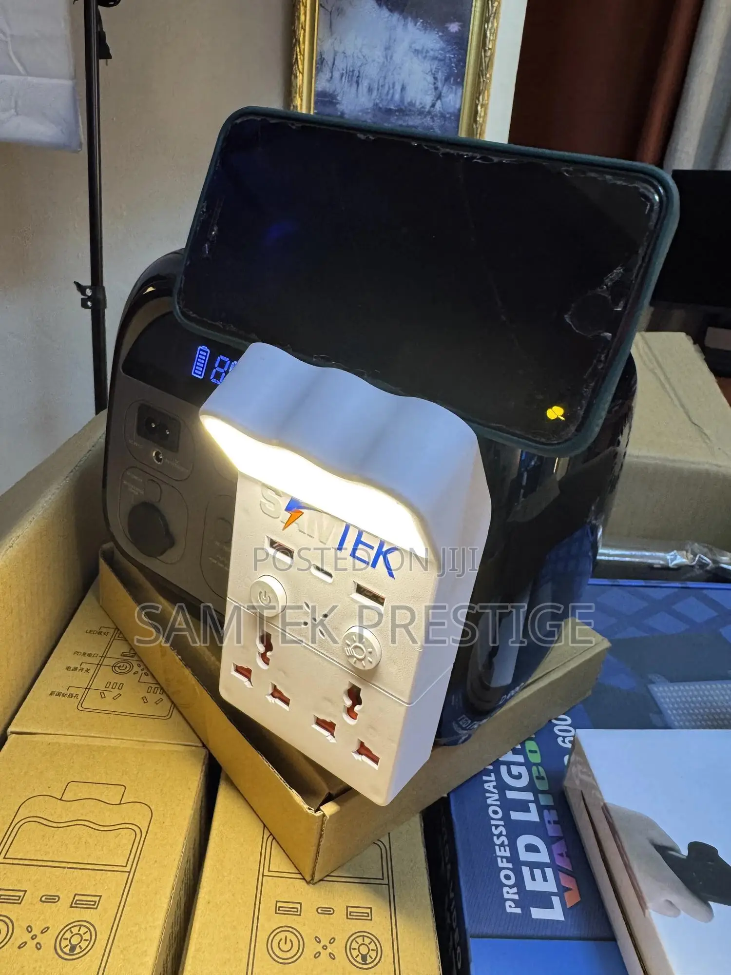 Multi-functional Industrial Wall Socket