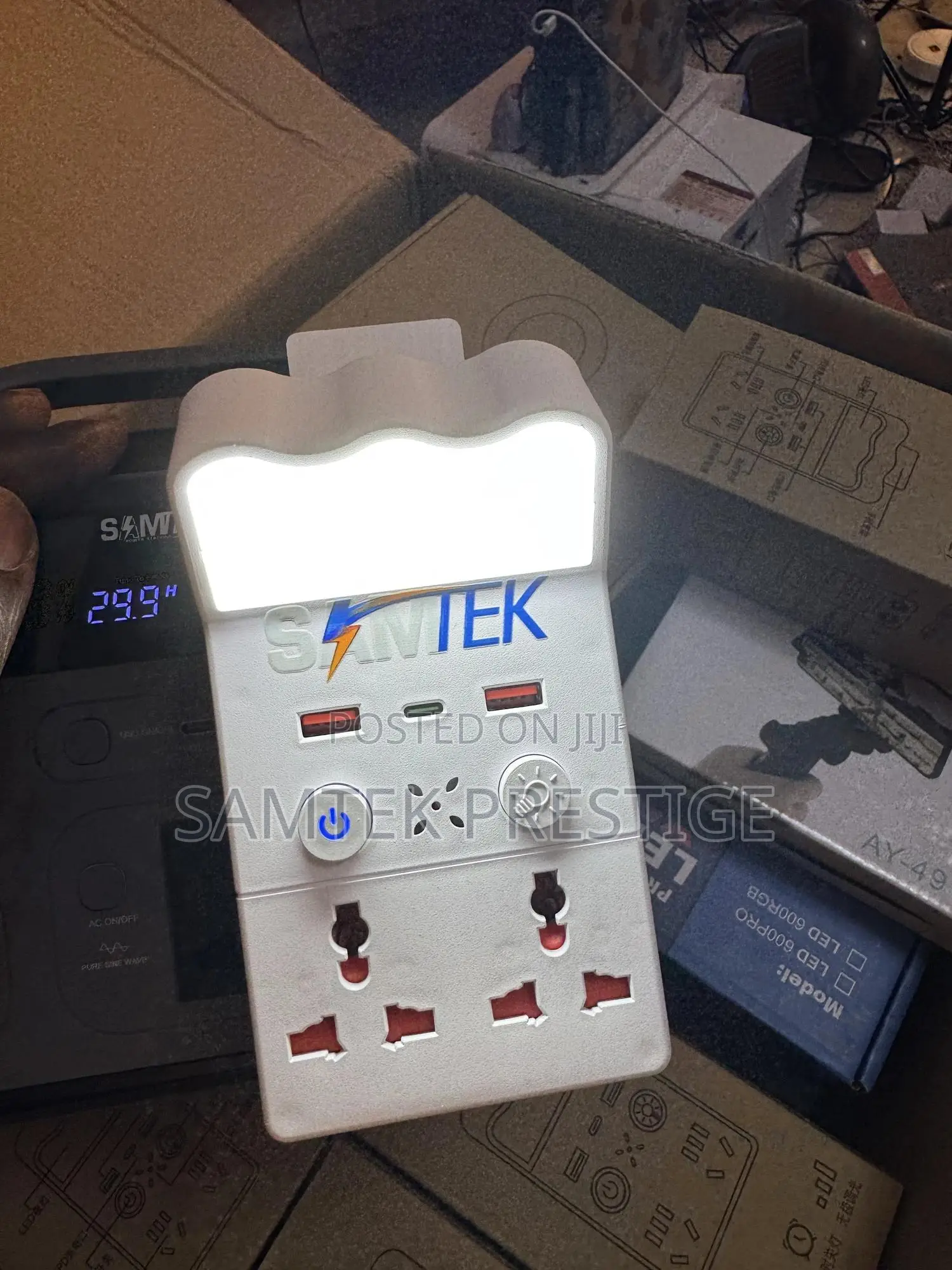 Multi-functional Industrial Wall Socket
