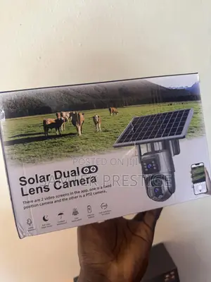 Solar Dual CCTV Camera