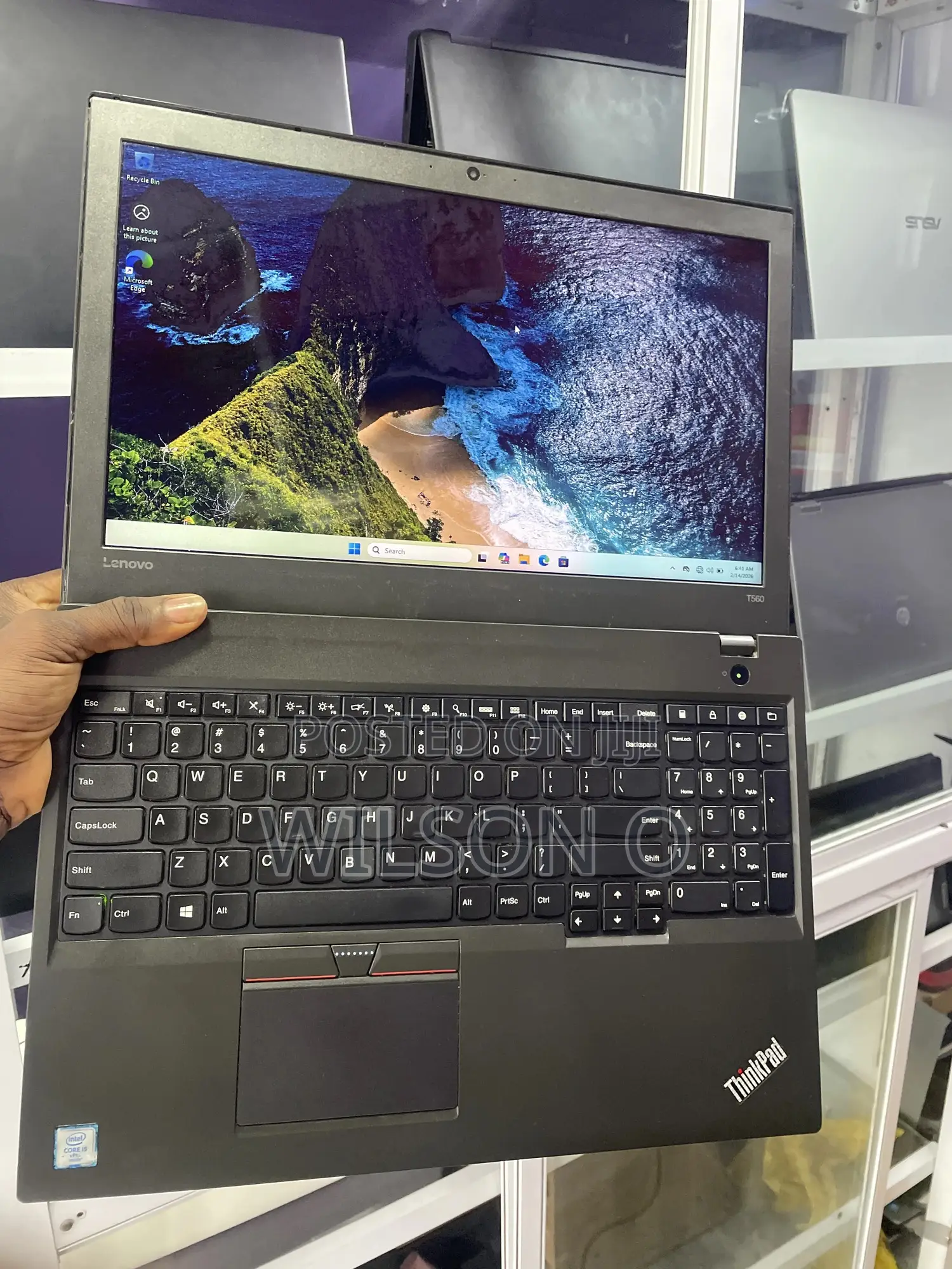 Laptop Lenovo ThinkPad T560 8GB Intel Core I5 SSD 256GB