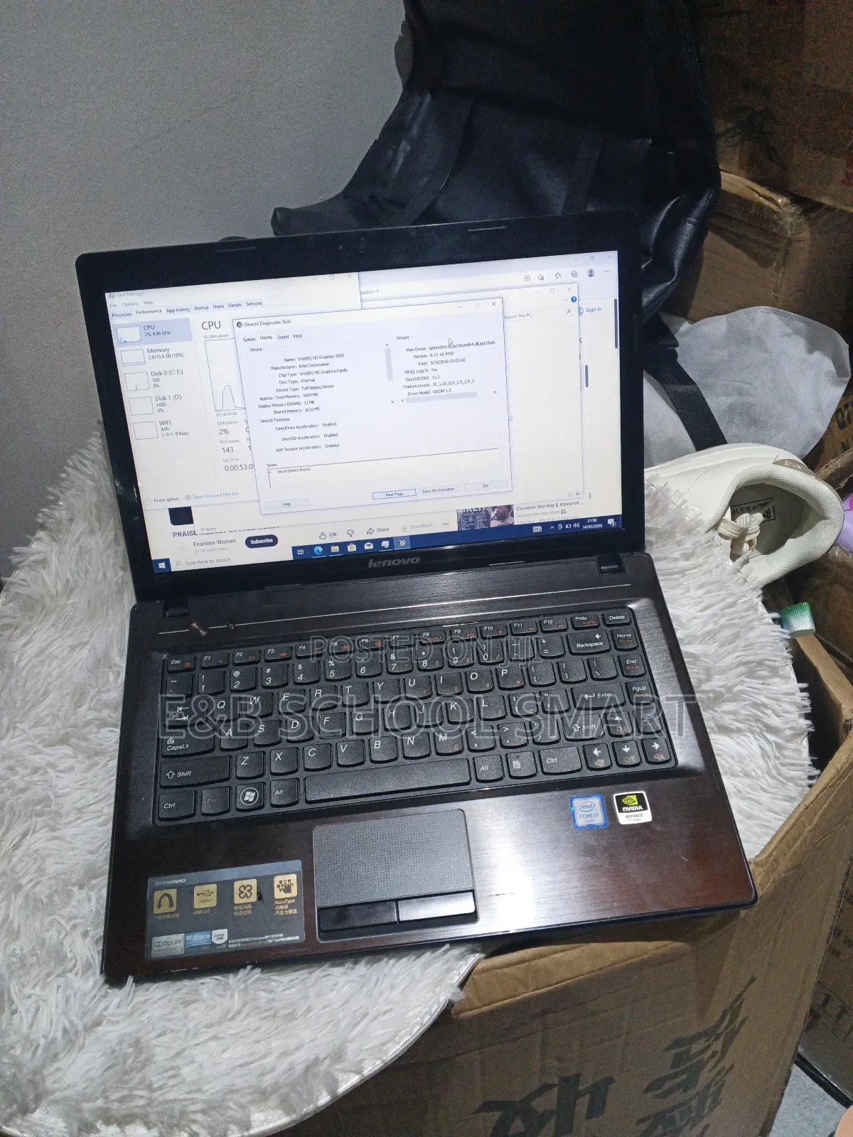 Laptop Lenovo A10 16GB Intel Core i7 HDD+SSD 512GB