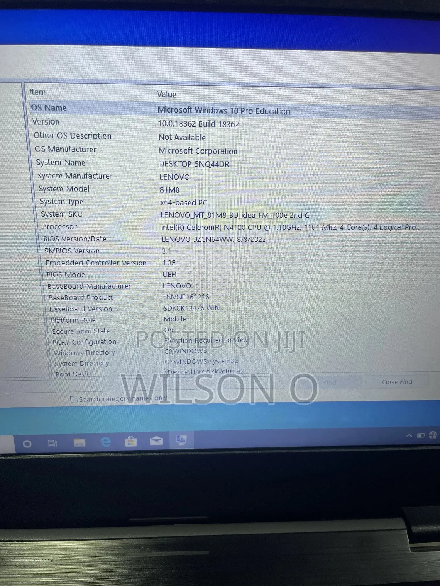 Laptop Lenovo IdeaPad 100 4GB Intel SSD 128GB