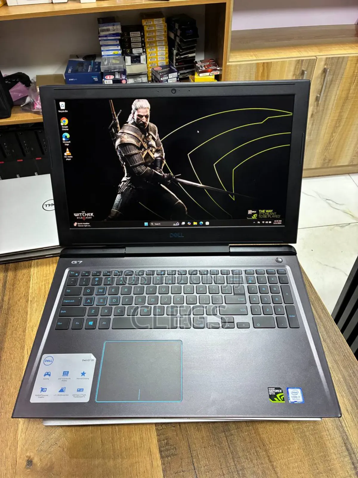 Laptop Dell G7 15 7590 16GB Intel Core I7 SSD 512GB