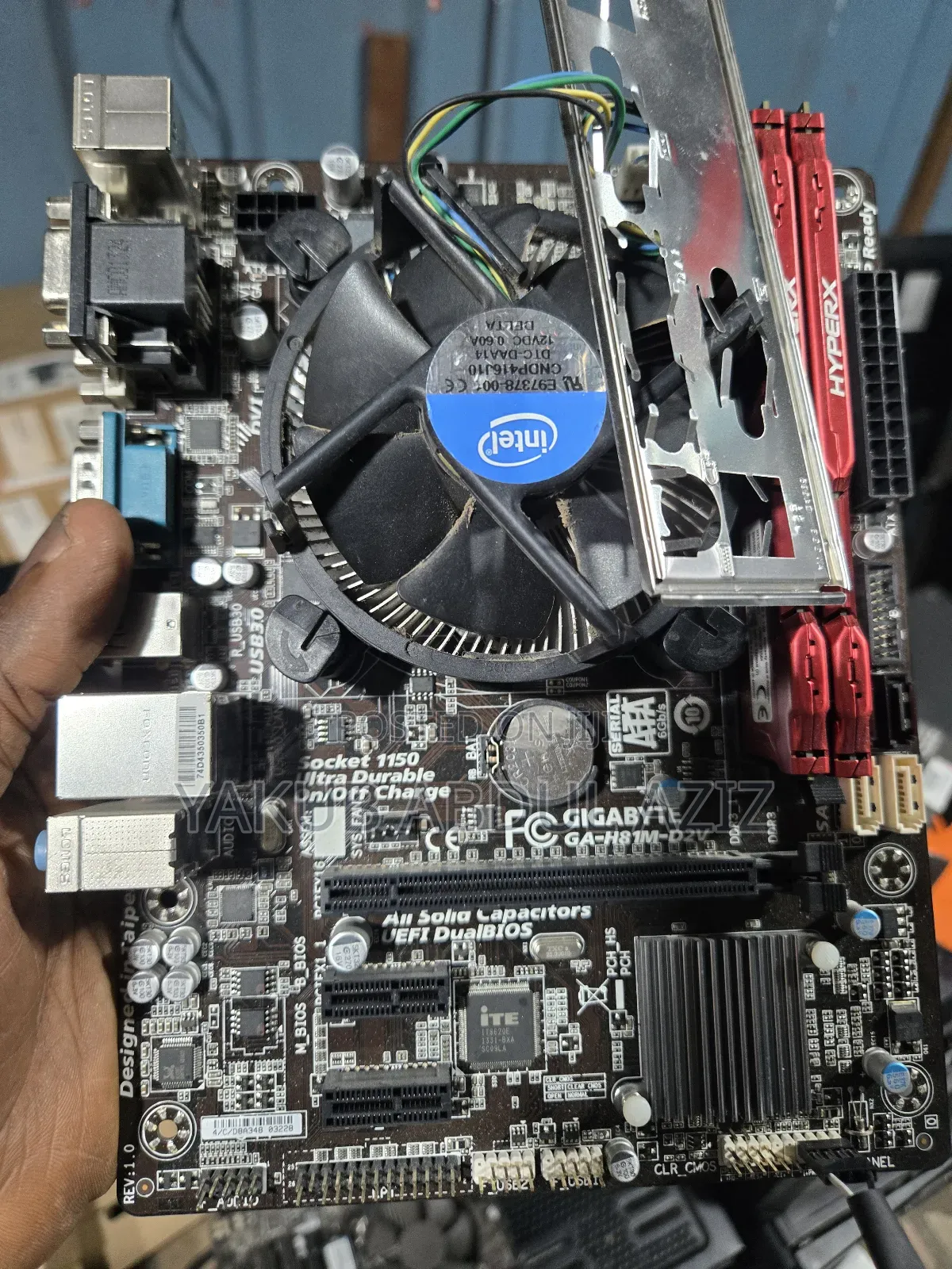 I7 4th Gen Board and Processor Plus 16gig Ram