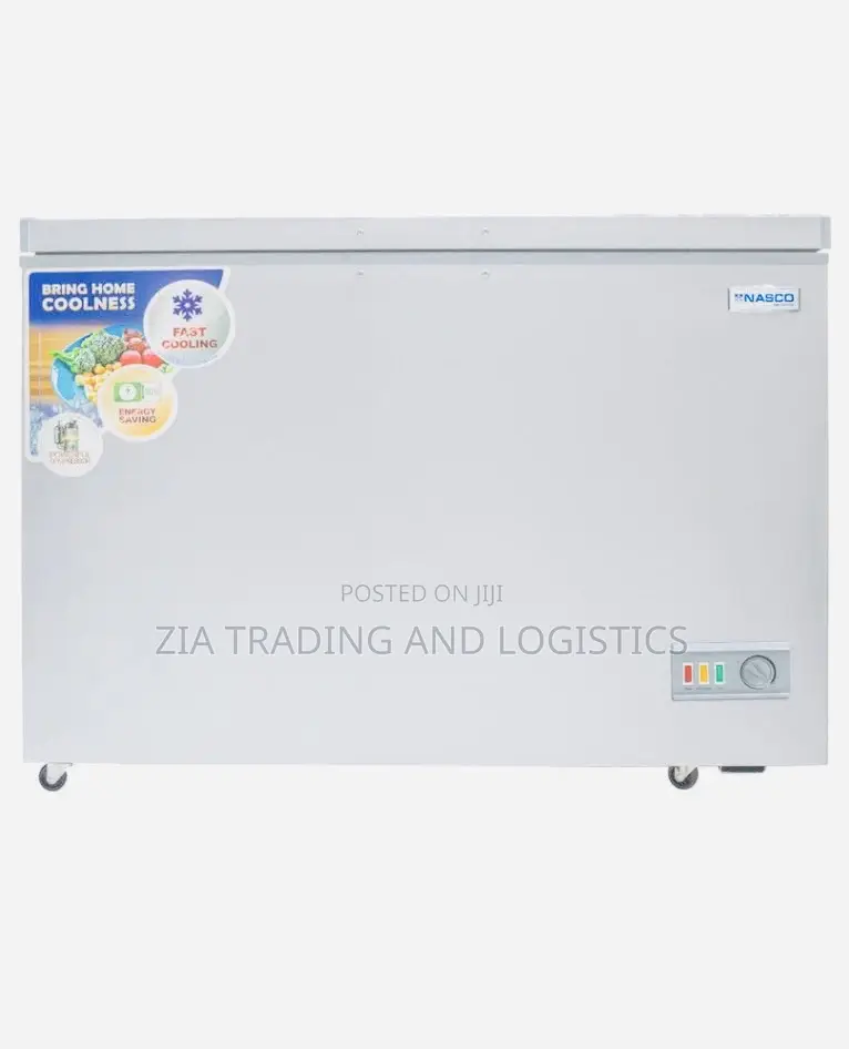 Nasco 318ltrs Chest Freezer With Sliding Glass [ Nas425fl]