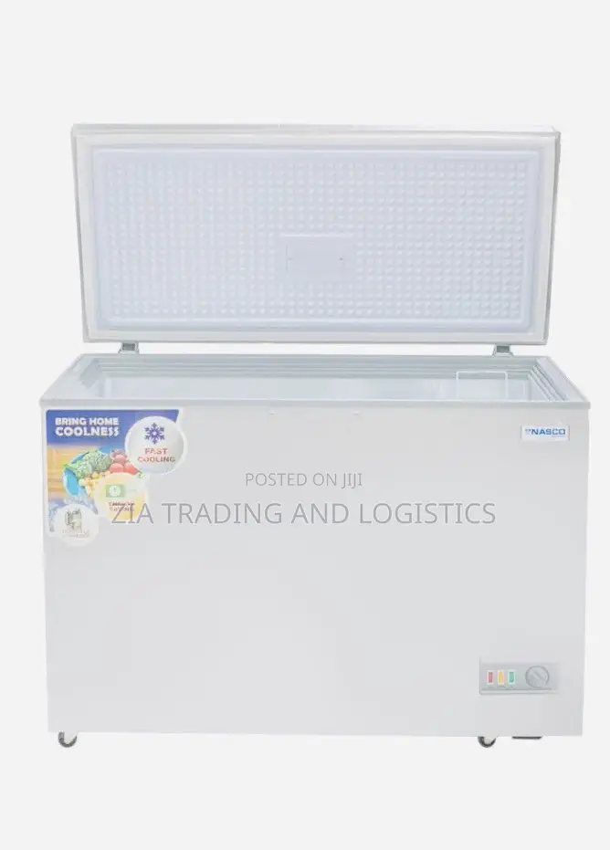 Nasco 318ltrs Chest Freezer With Sliding Glass [ Nas425fl]