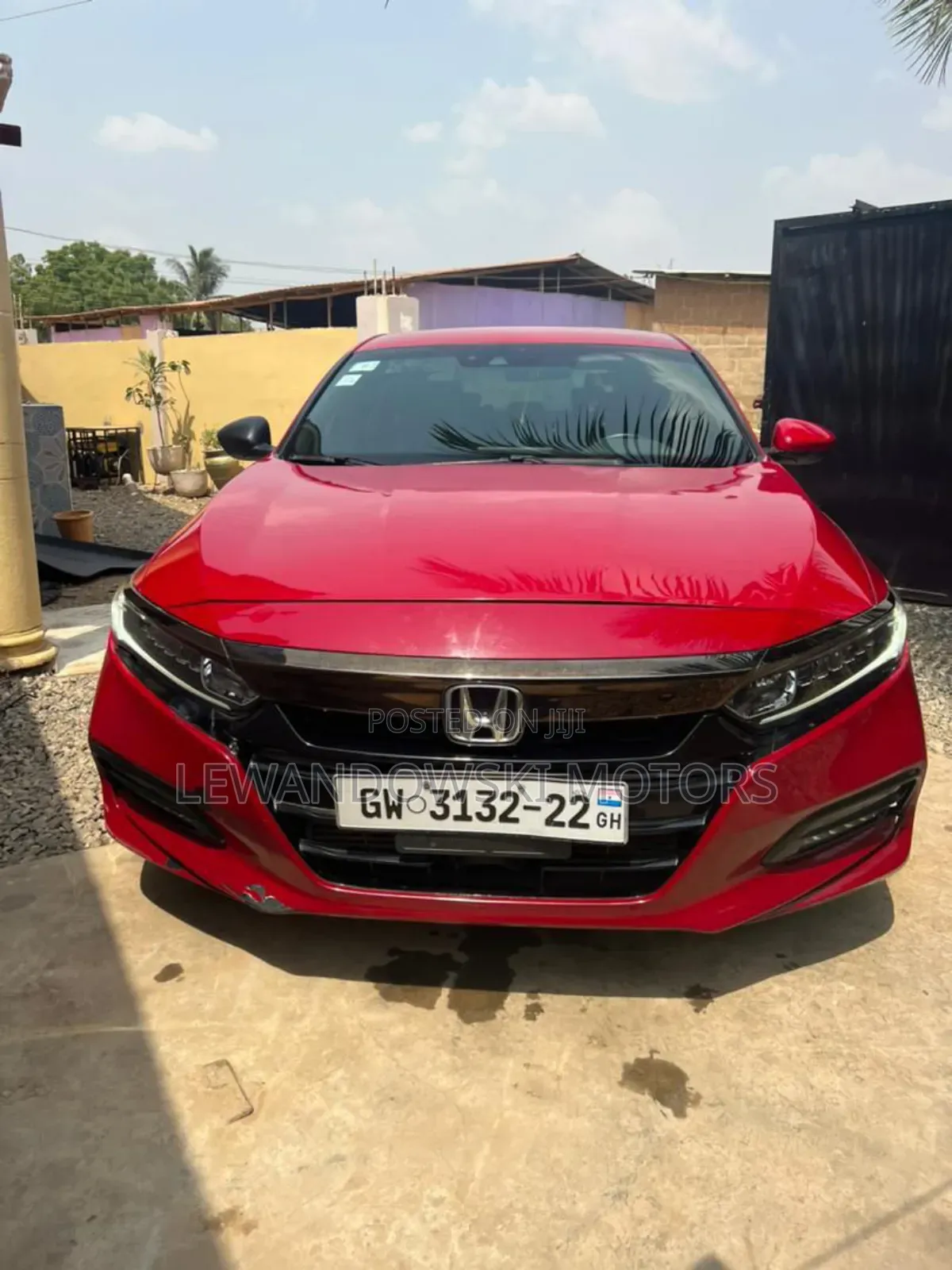 Honda Accord 2018 Red