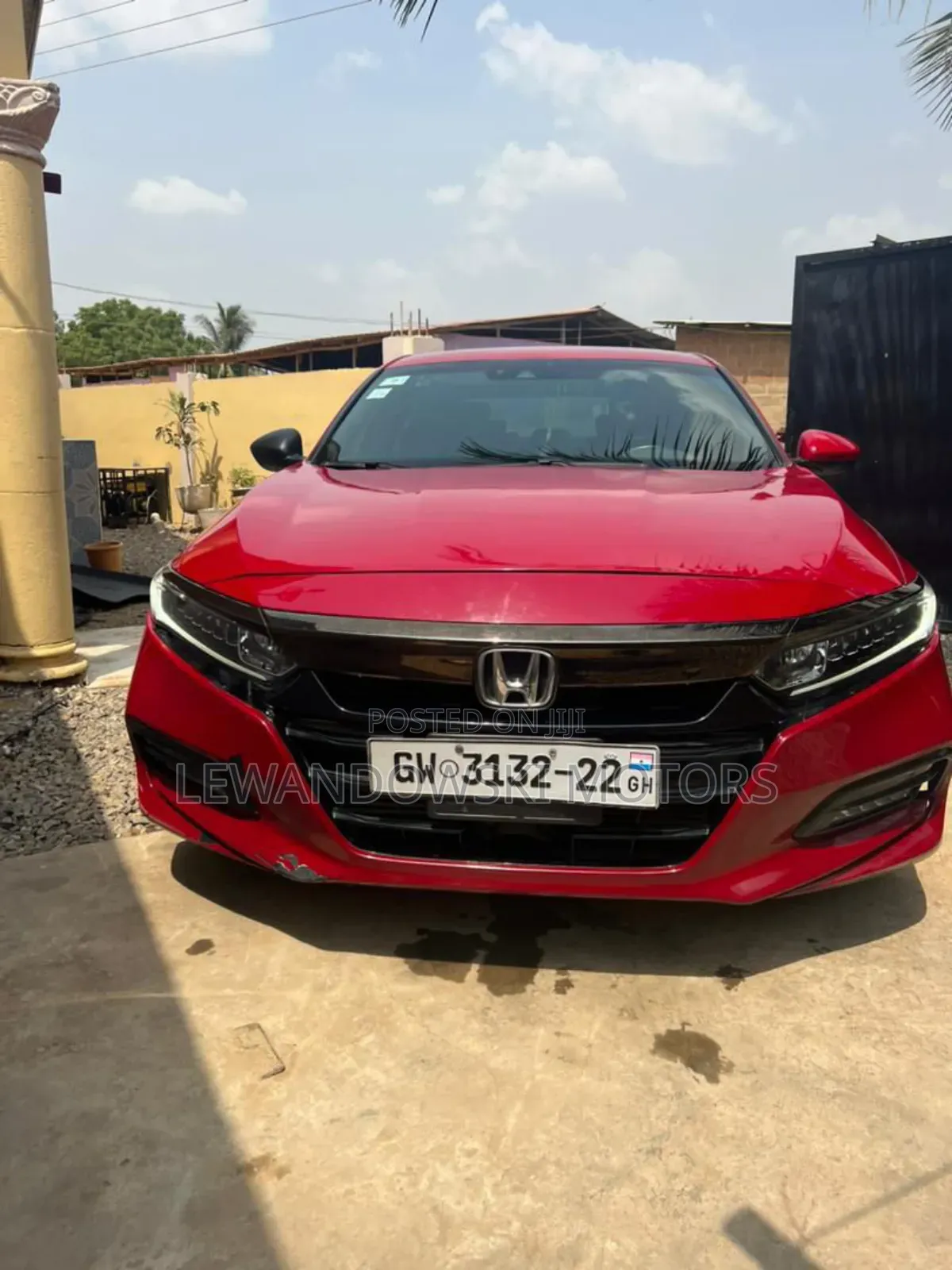 Honda Accord 2018 Red