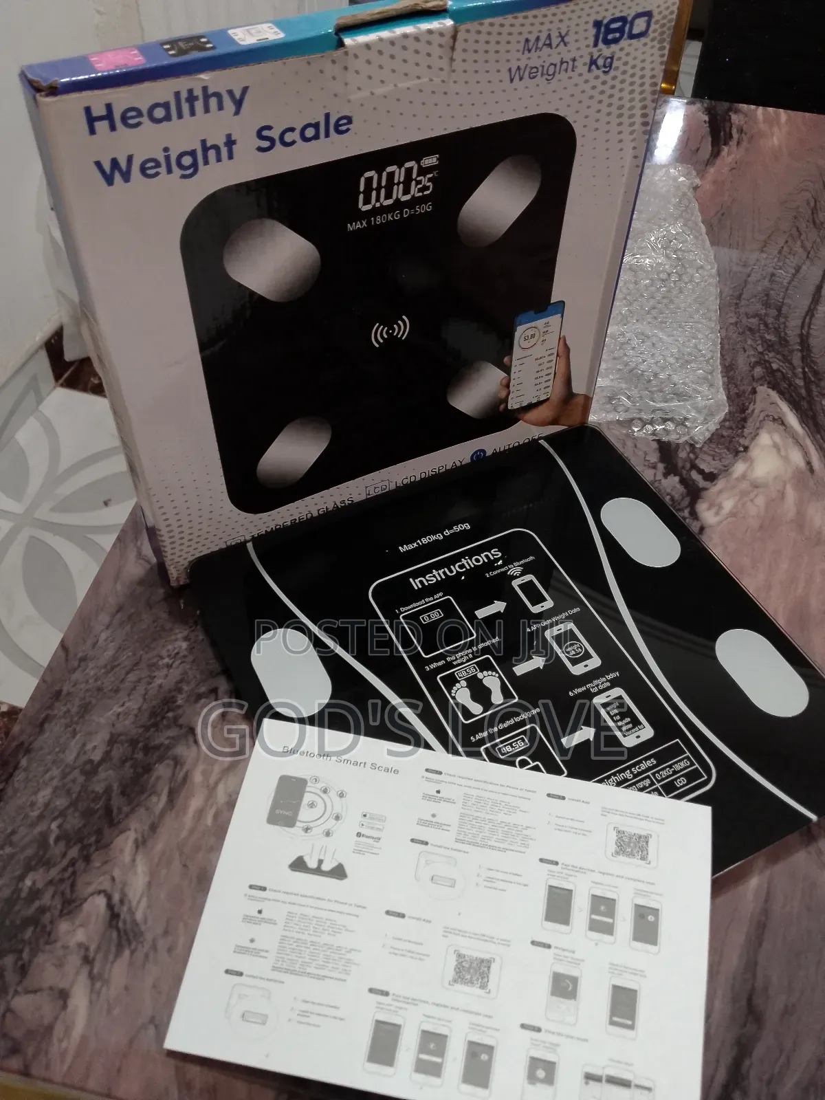 Digital Bathroom Body Weighing Scale