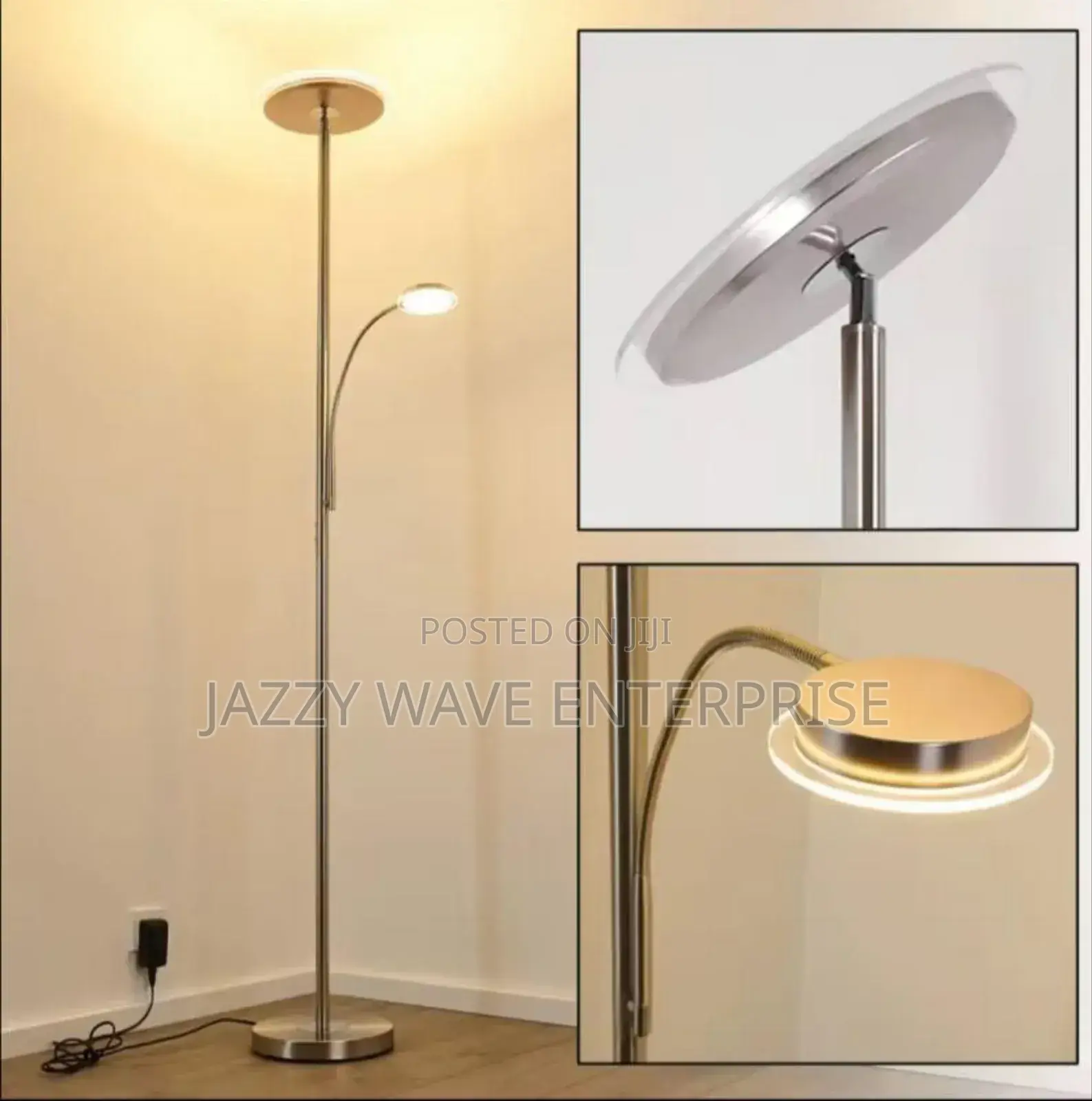 Floor Lamp With Side Light