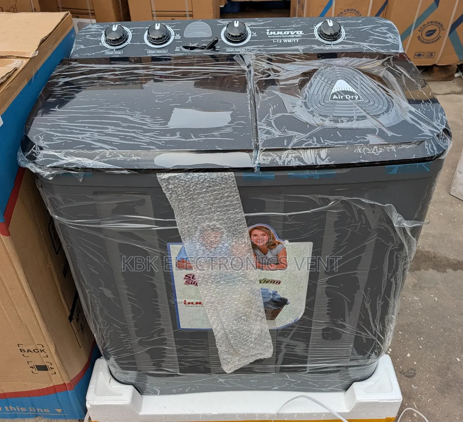 Innova 10kg Twin Tub Washing Machine