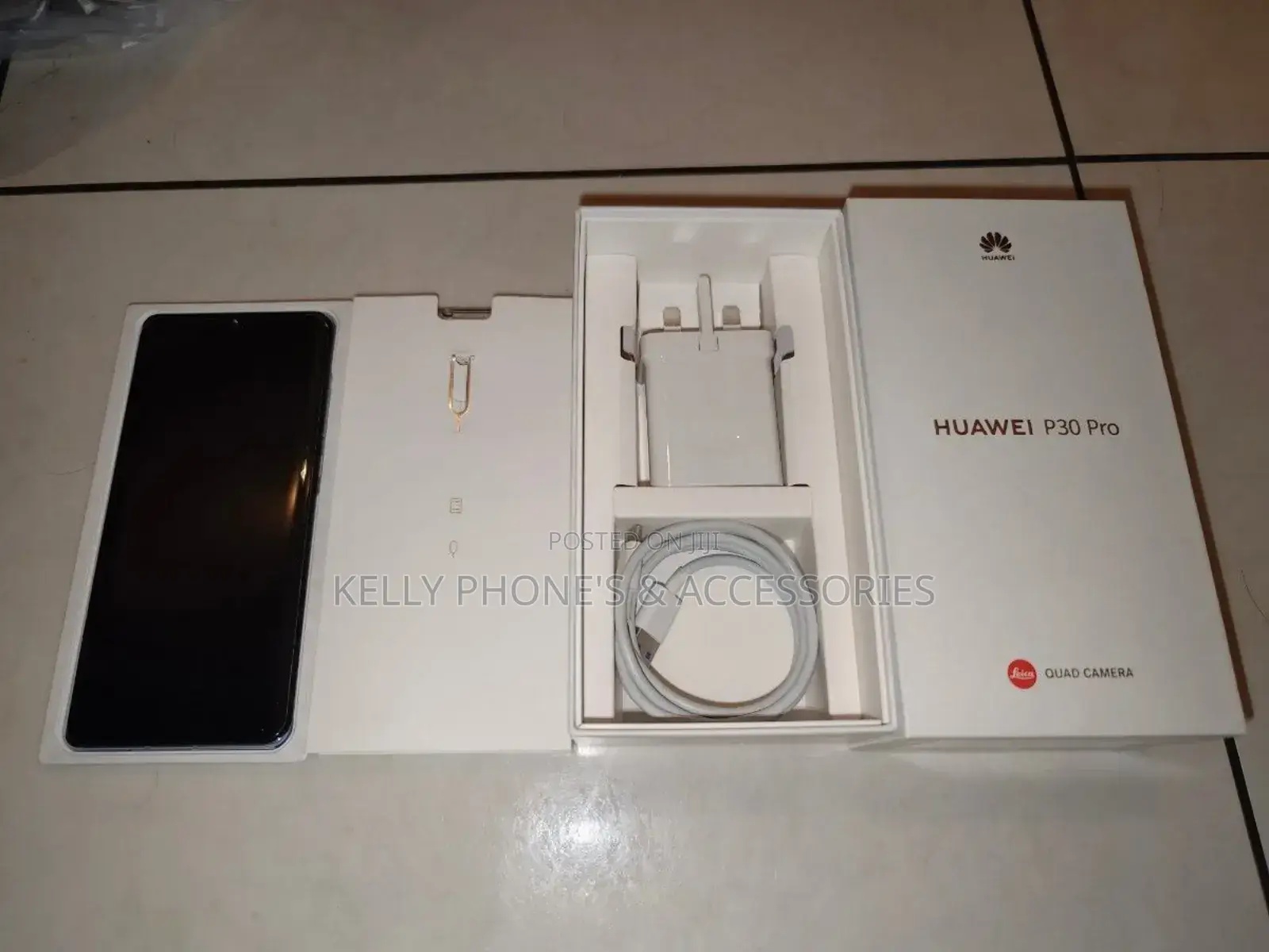 New Huawei P30 Pro 256 GB Black
