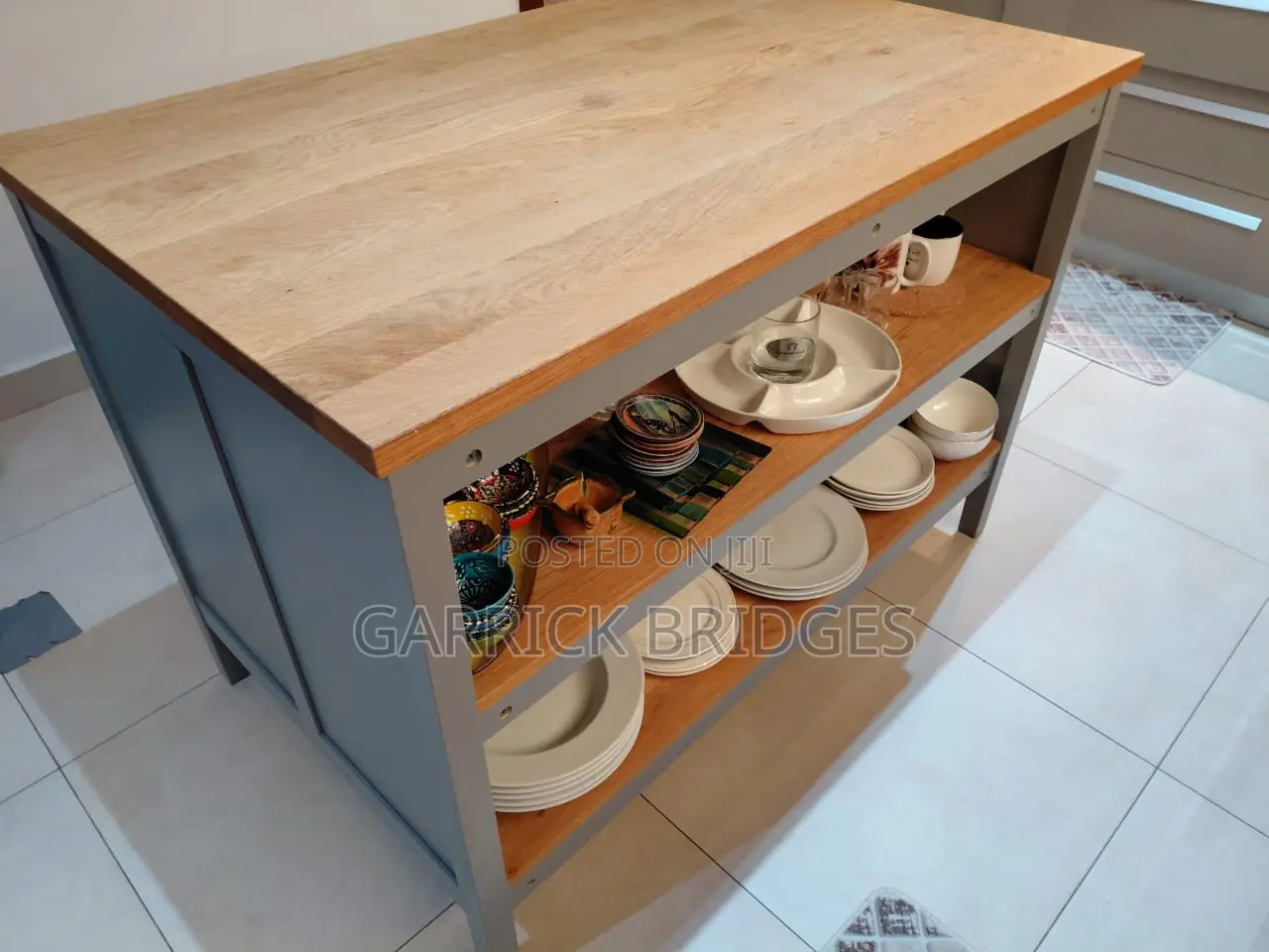 Kitchen Island/Table and Storage From Ikea in Abelemkpe - Furniture ...