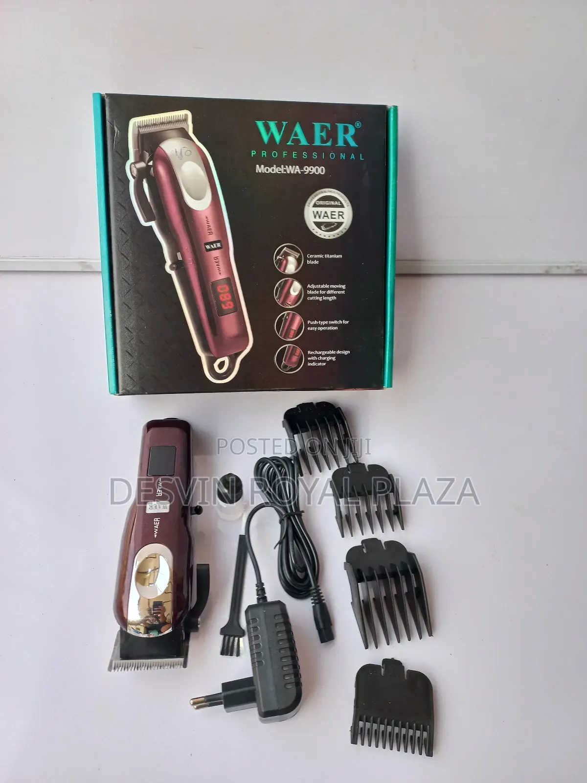 Waer Rechargeable Hair Clipper