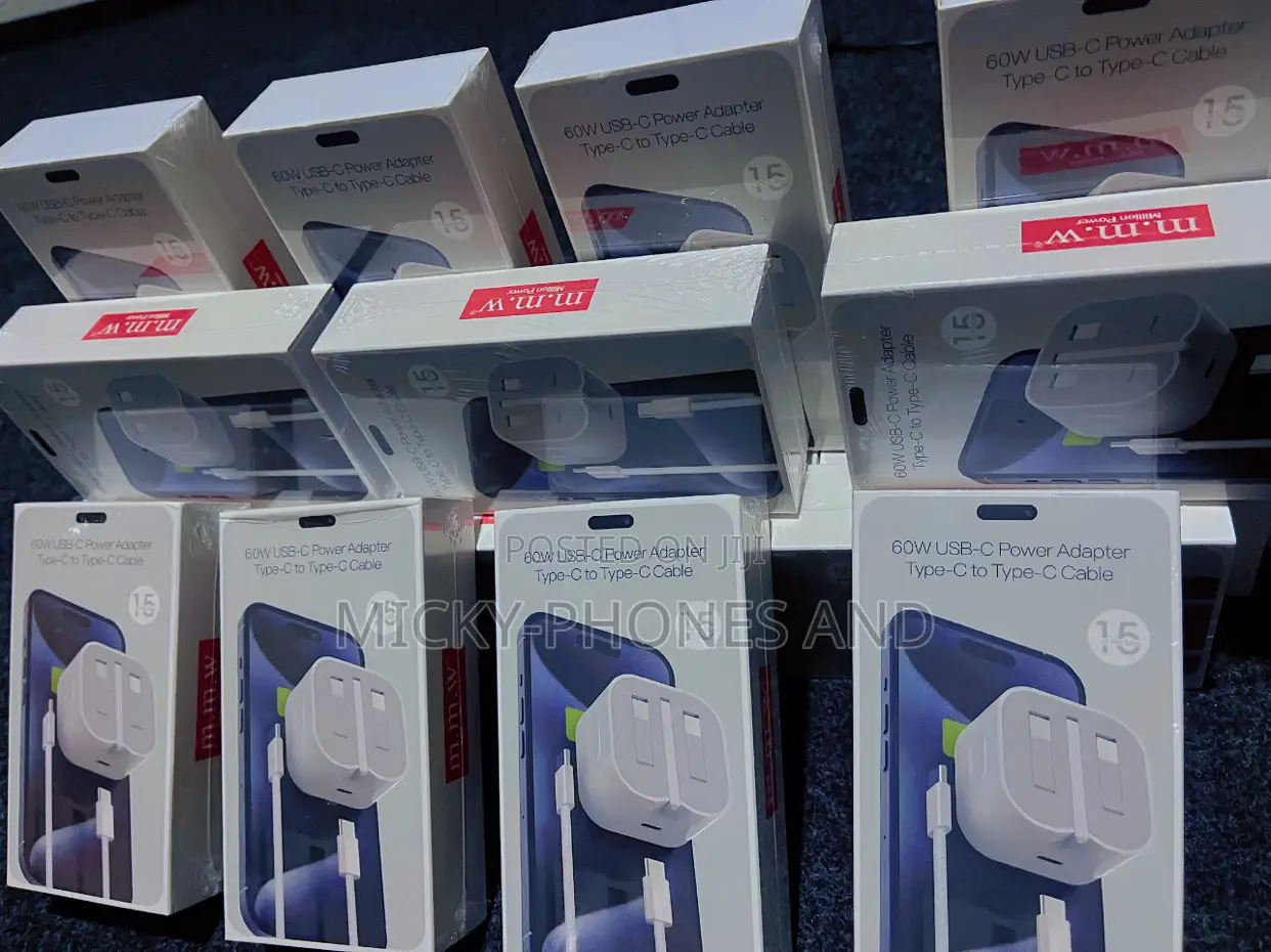 iPhone 15 to 17 Type-C to Type-C Chargers Available