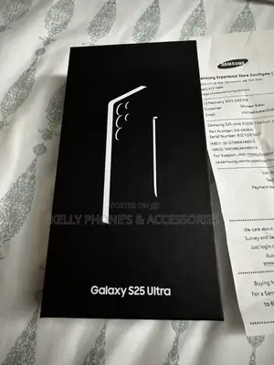 New Samsung Galaxy S25 Ultra 256 GB Black